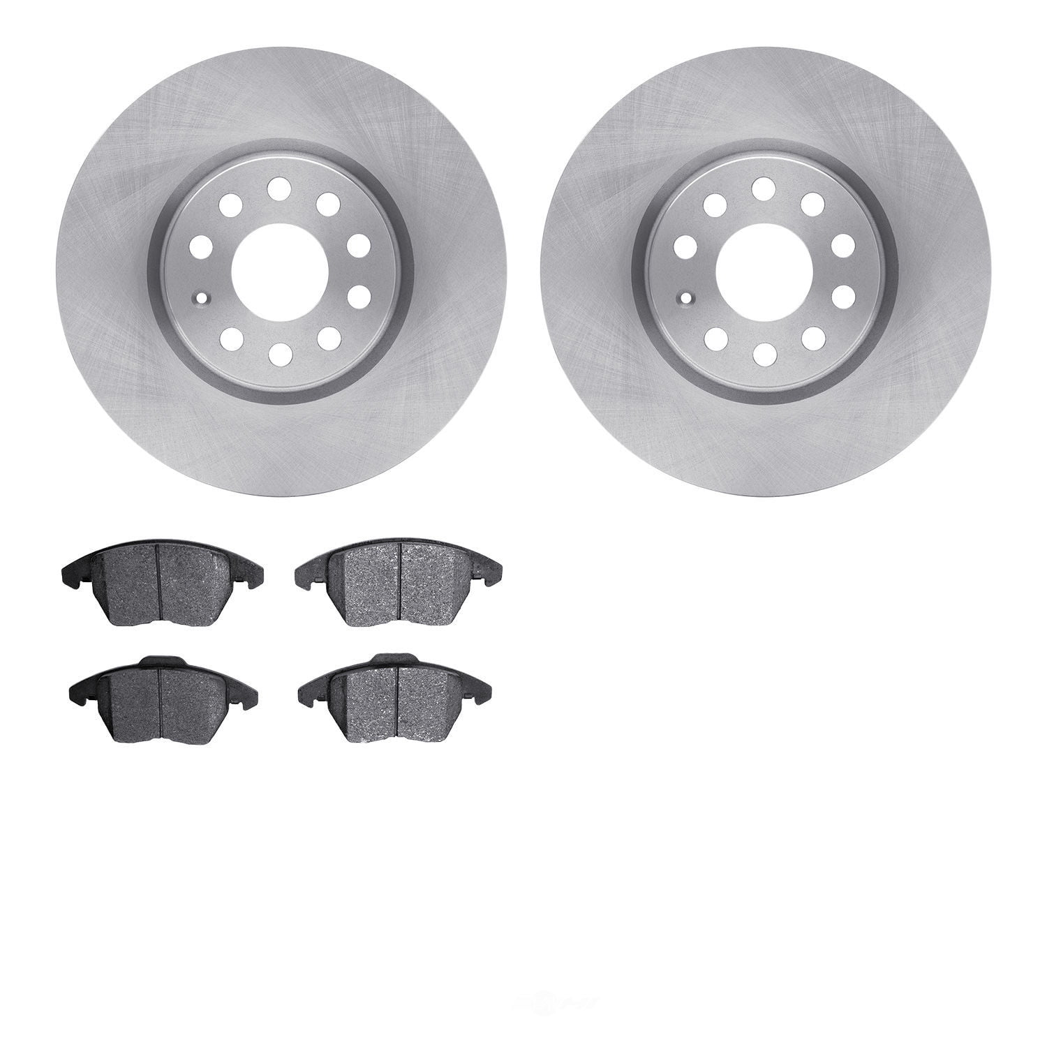 Dynamic Friction Company 6502-74428 DFC Brake Rotor with 5000 Advanced Brake Pads