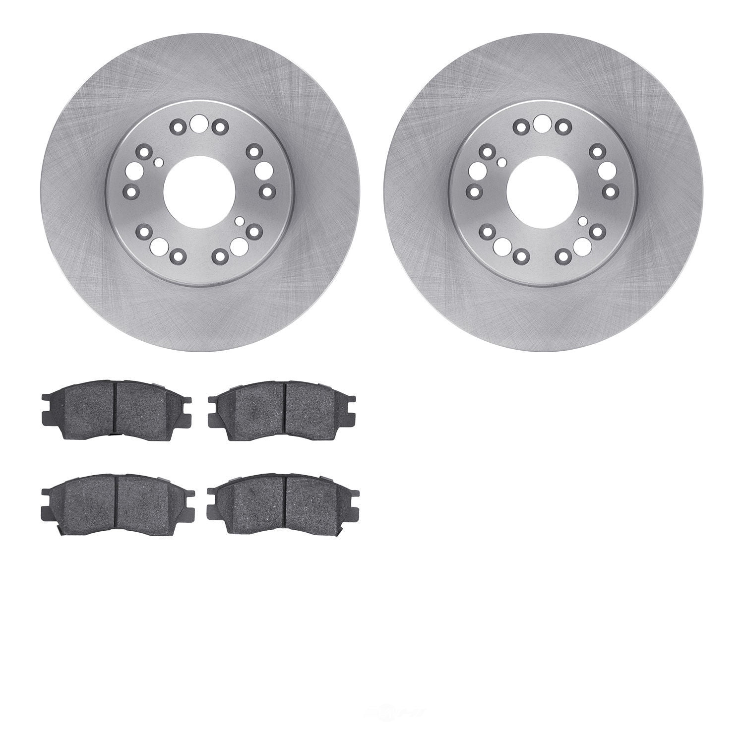 Dynamic Friction Company 6502-75037 DFC Brake Rotor with 5000 Advanced Brake Pads