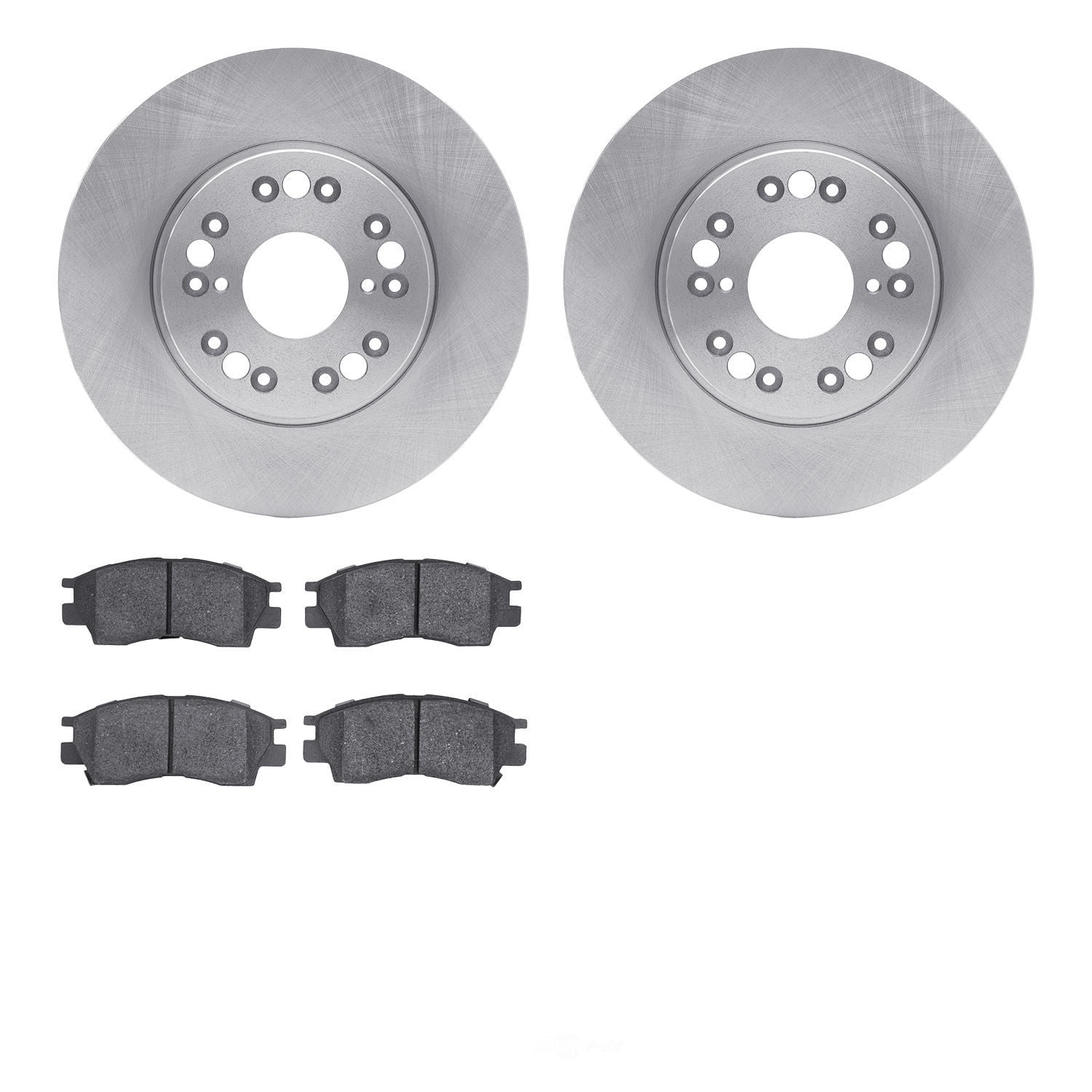Dynamic Friction Company 6502-75043 DFC Brake Rotor with 5000 Advanced Brake Pads