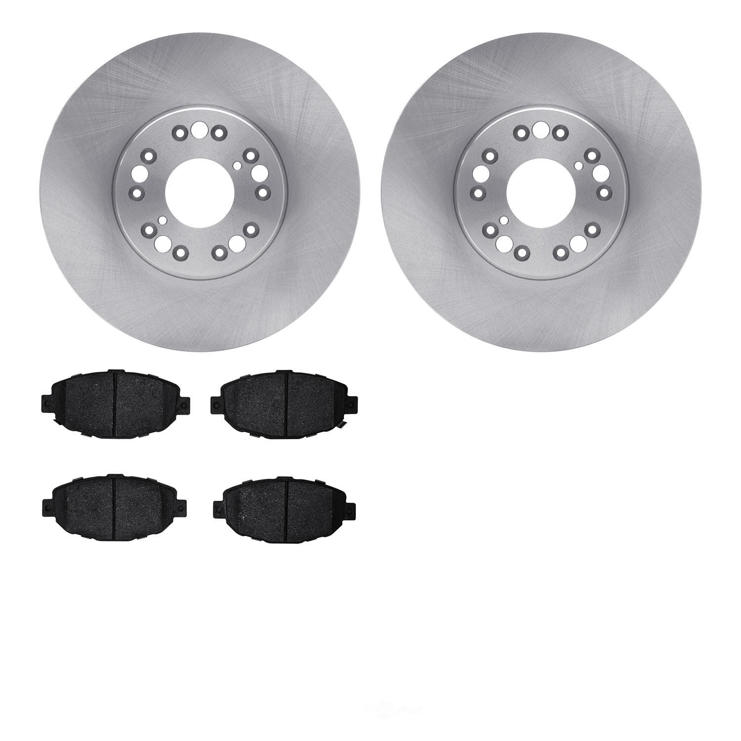 Dynamic Friction Company 6502-75052 DFC Brake Rotor with 5000 Advanced Brake Pads