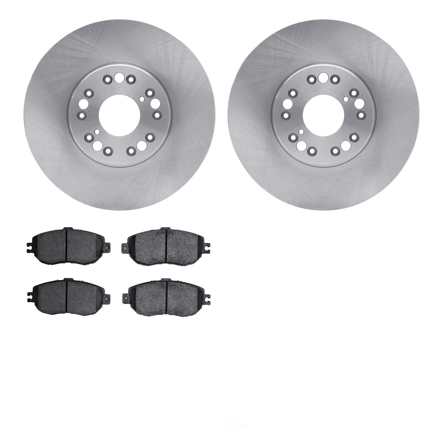 Dynamic Friction Company 6502-75053 DFC Brake Rotor with 5000 Advanced Brake Pads