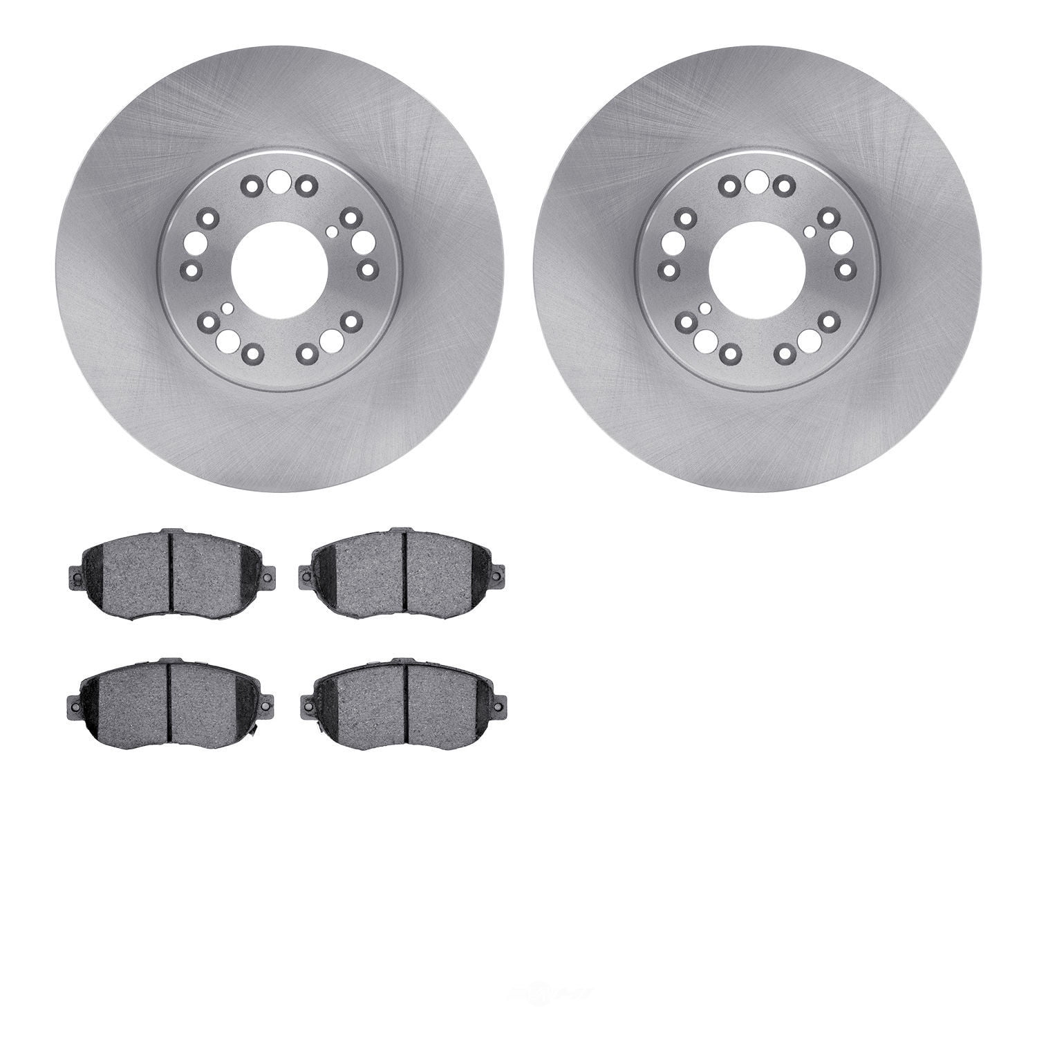 Dynamic Friction Company 6502-75054 DFC Brake Rotor with 5000 Advanced Brake Pads