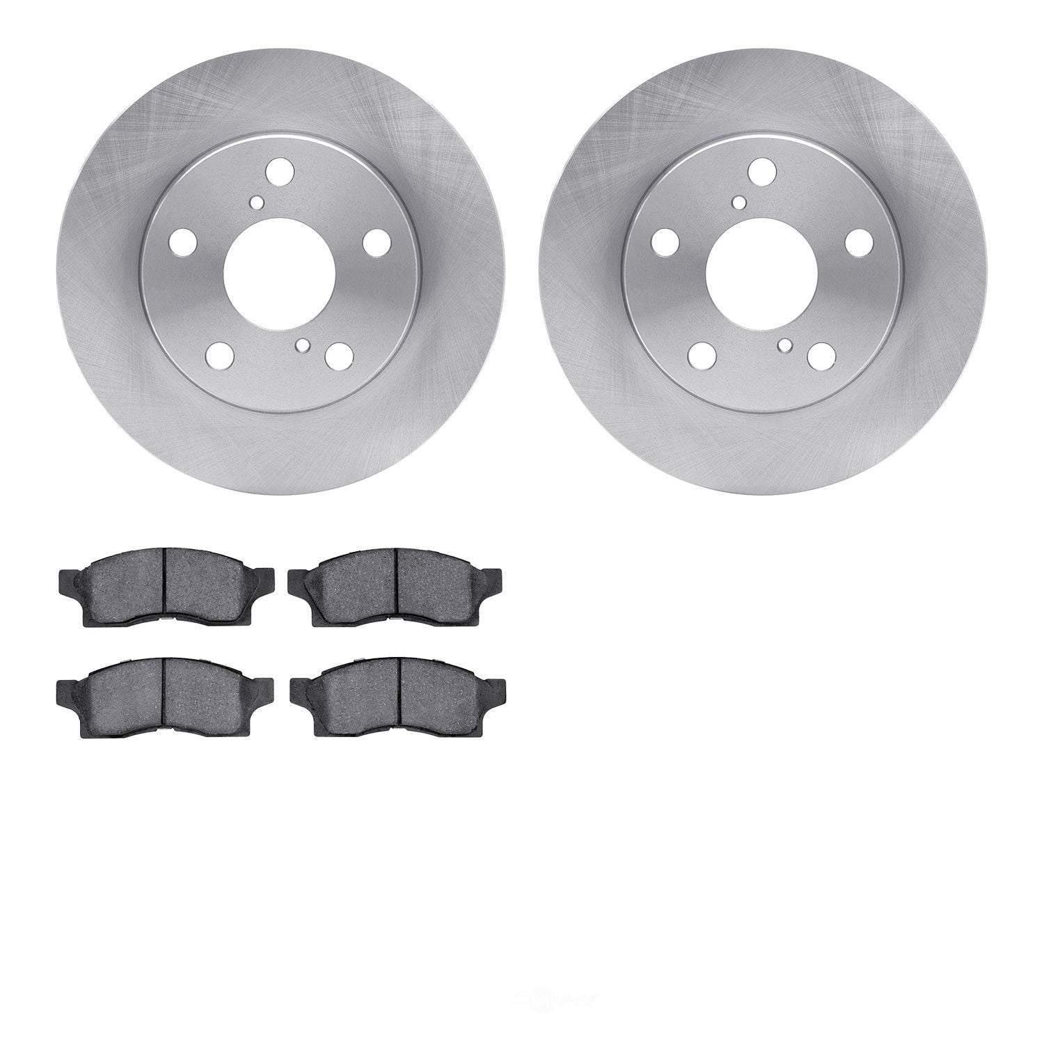 Dynamic Friction Company 6502-76149 DFC Brake Rotor with 5000 Advanced Brake Pads