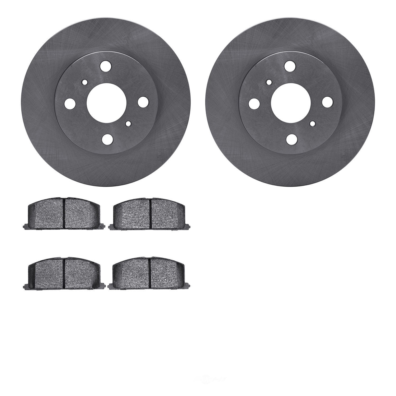 Dynamic Friction Company 6502-76194 DFC Brake Rotor with 5000 Advanced Brake Pads