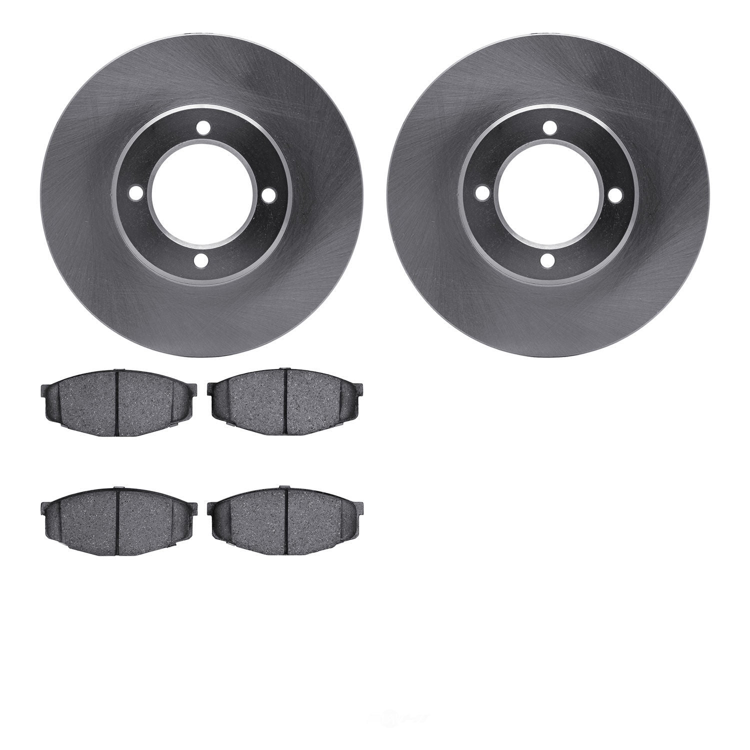 Dynamic Friction Company 6502-76209 DFC Brake Rotor with 5000 Advanced Brake Pads