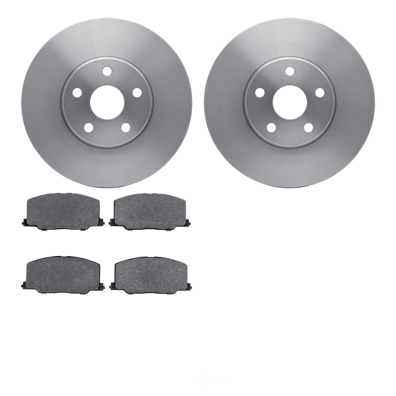 Dynamic Friction Company 6502-76269 DFC Brake Rotor with 5000 Advanced Brake Pads