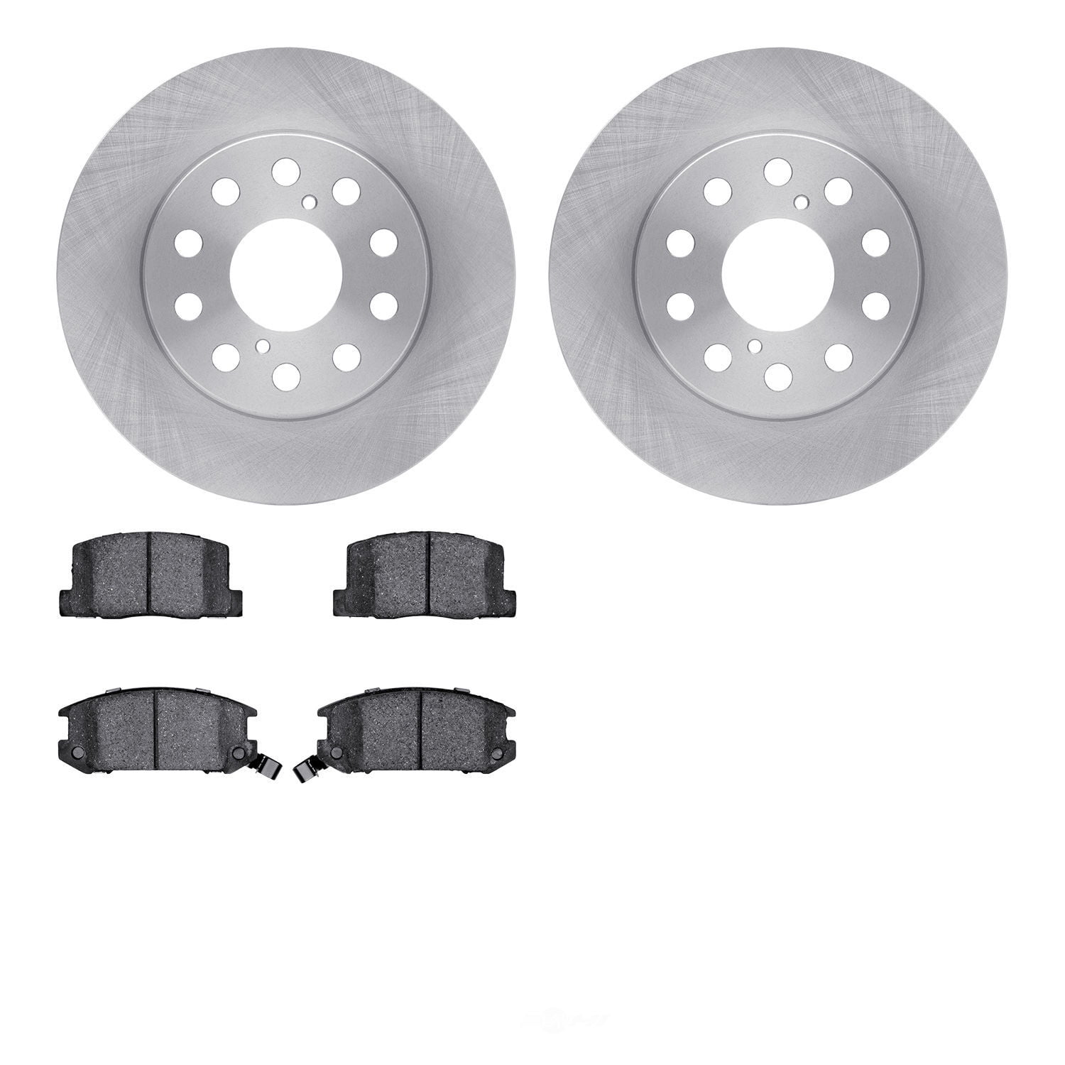 Dynamic Friction Company 6502-76287 DFC Brake Rotor with 5000 Advanced Brake Pads