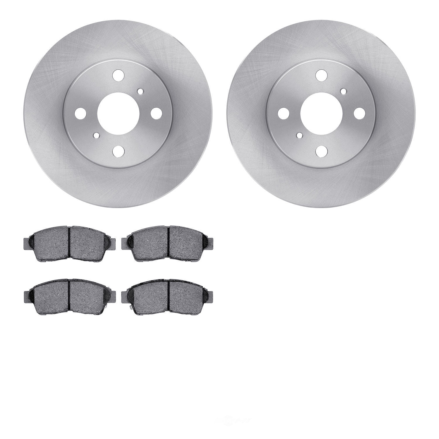 Dynamic Friction Company 6502-76338 DFC Brake Rotor with 5000 Advanced Brake Pads