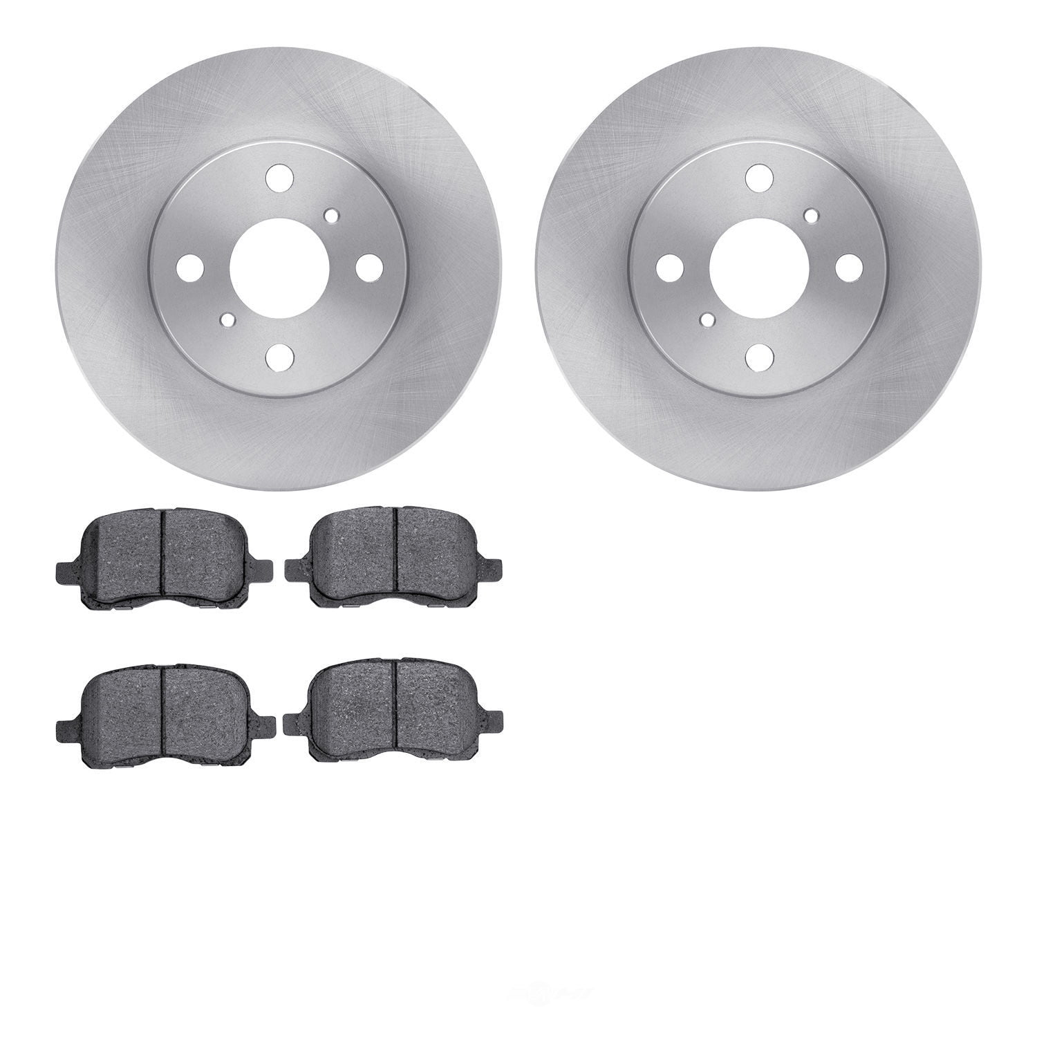 Dynamic Friction Company 6502-76339 DFC Brake Rotor with 5000 Advanced Brake Pads