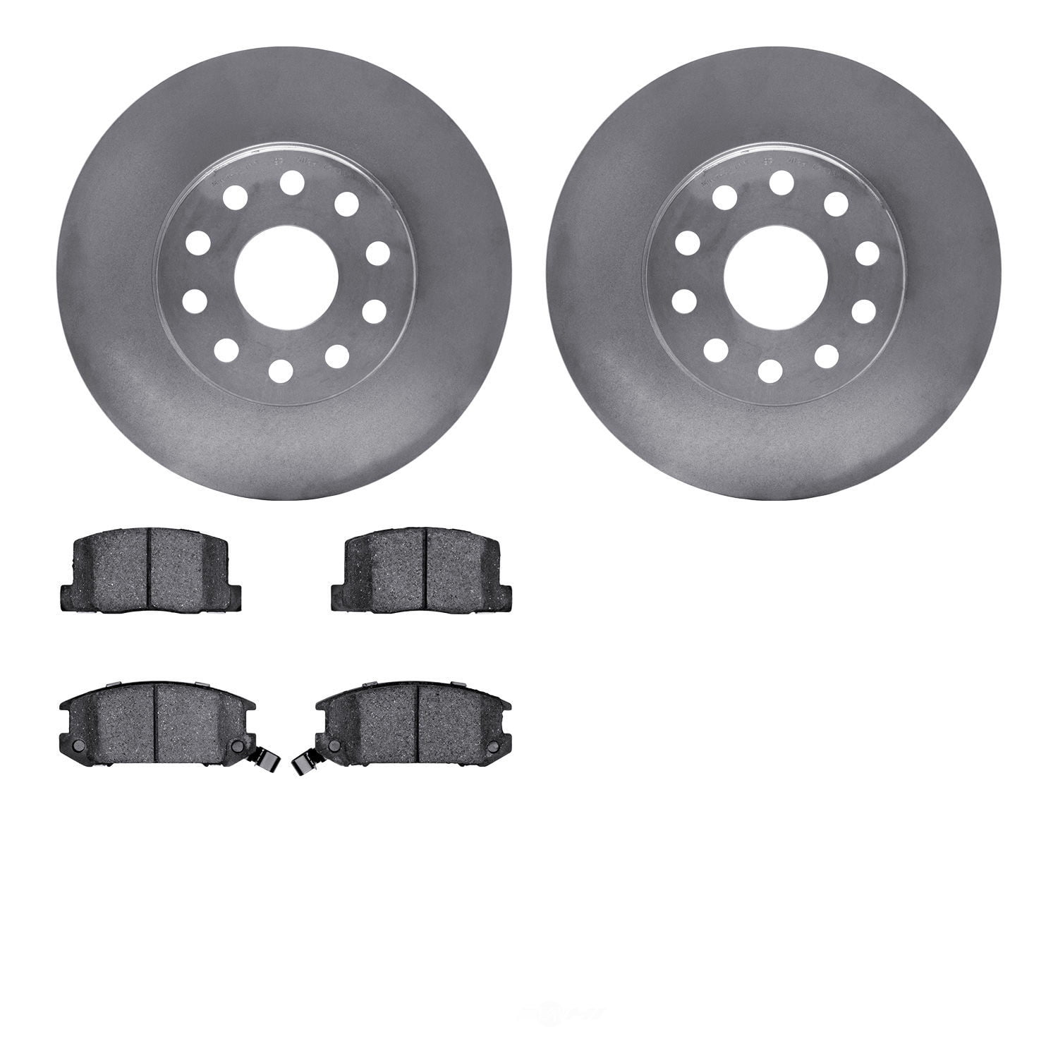 Dynamic Friction Company 6502-76347 DFC Brake Rotor with 5000 Advanced Brake Pads