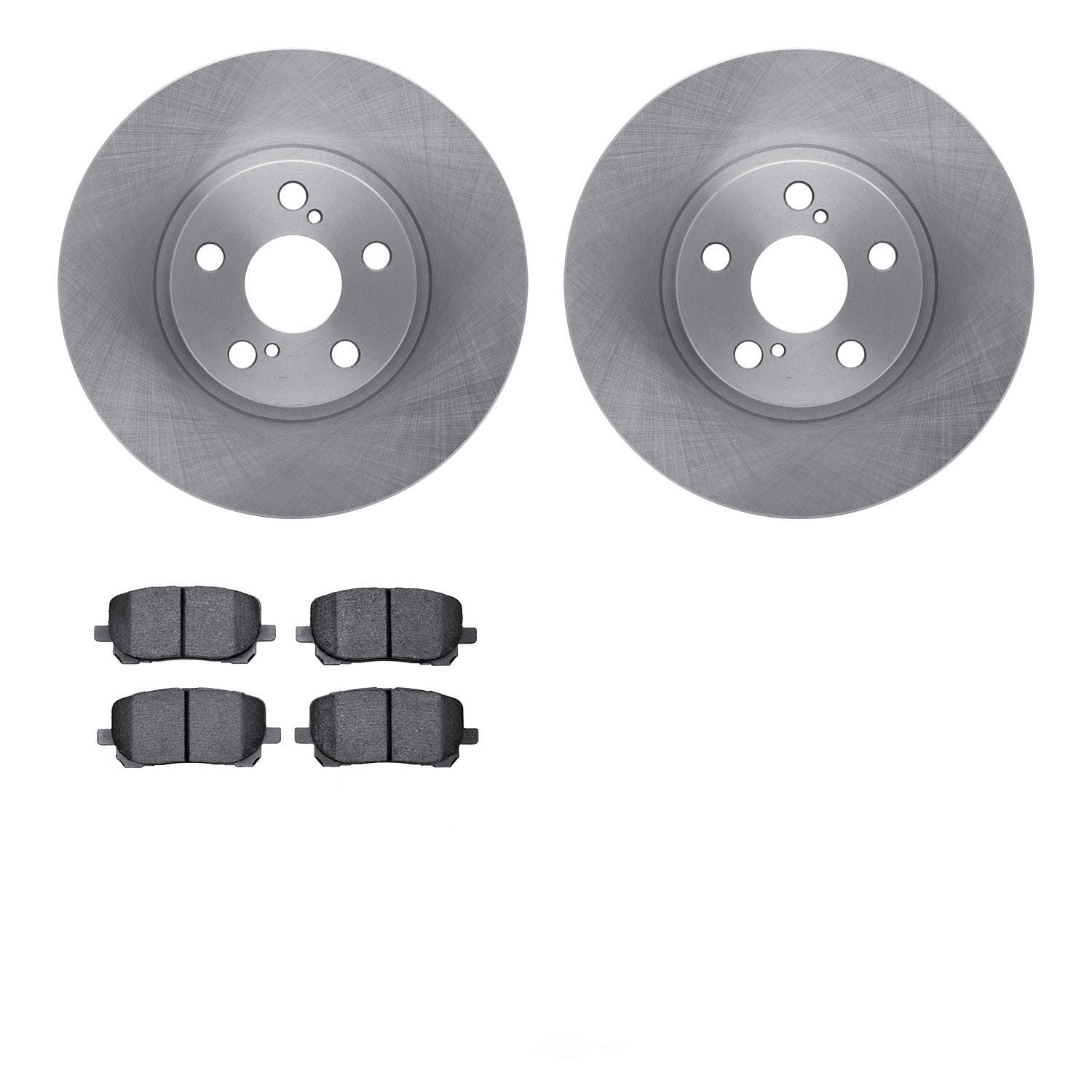 Dynamic Friction Company 6502-76384 DFC Brake Rotor with 5000 Advanced Brake Pads