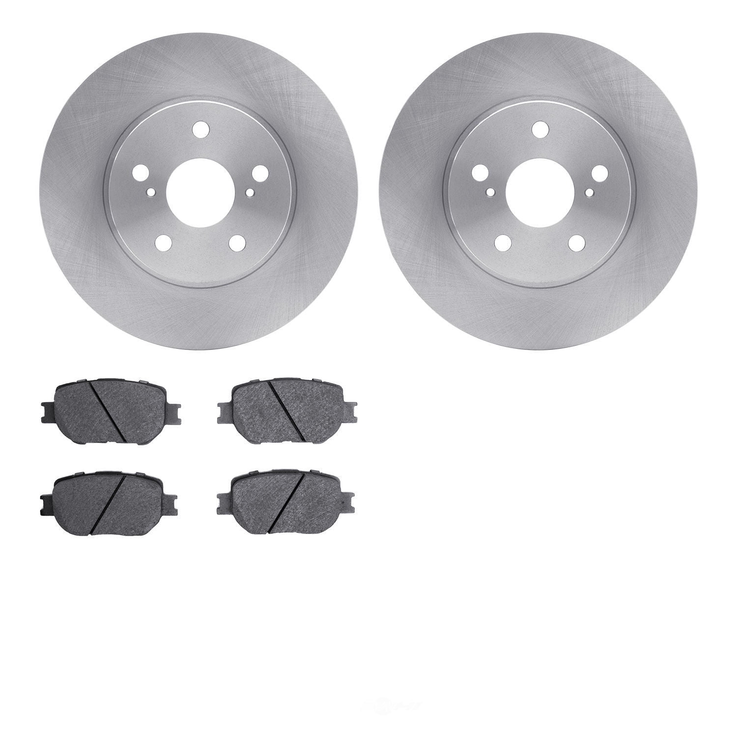 Dynamic Friction Company 6502-76429 DFC Brake Rotor with 5000 Advanced Brake Pads