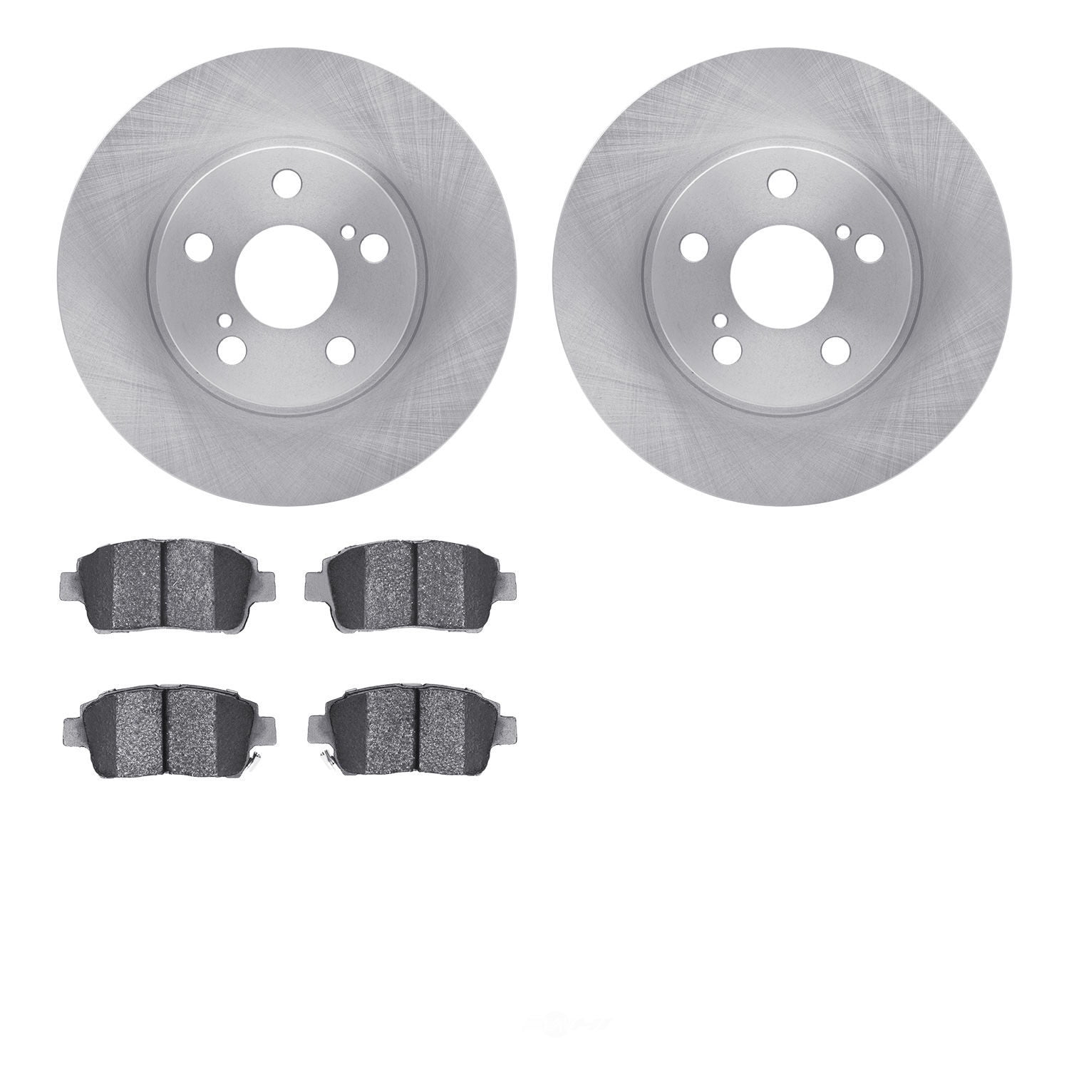 Dynamic Friction Company 6502-76449 DFC Brake Rotor with 5000 Advanced Brake Pads