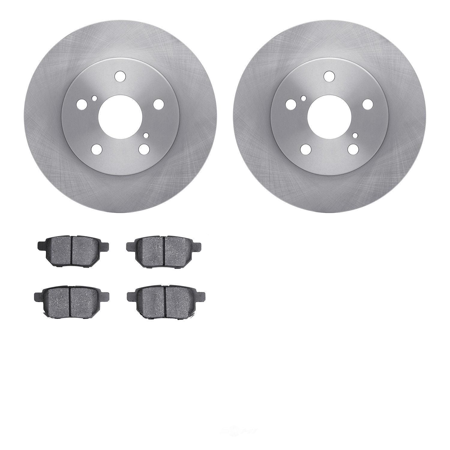 Dynamic Friction Company 6502-76476 DFC Brake Rotor with 5000 Advanced Brake Pads
