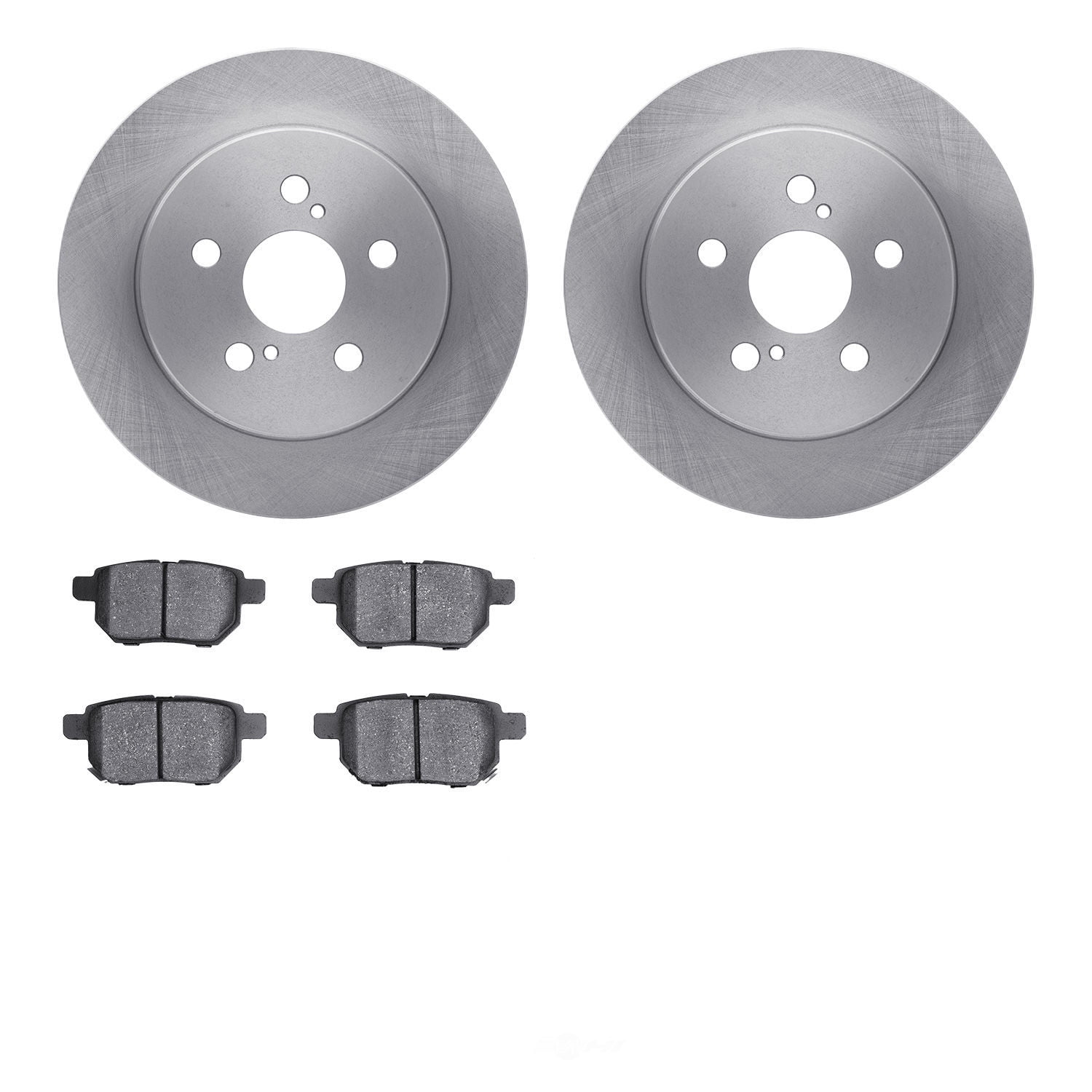 Dynamic Friction Company 6502-76479 DFC Brake Rotor with 5000 Advanced Brake Pads