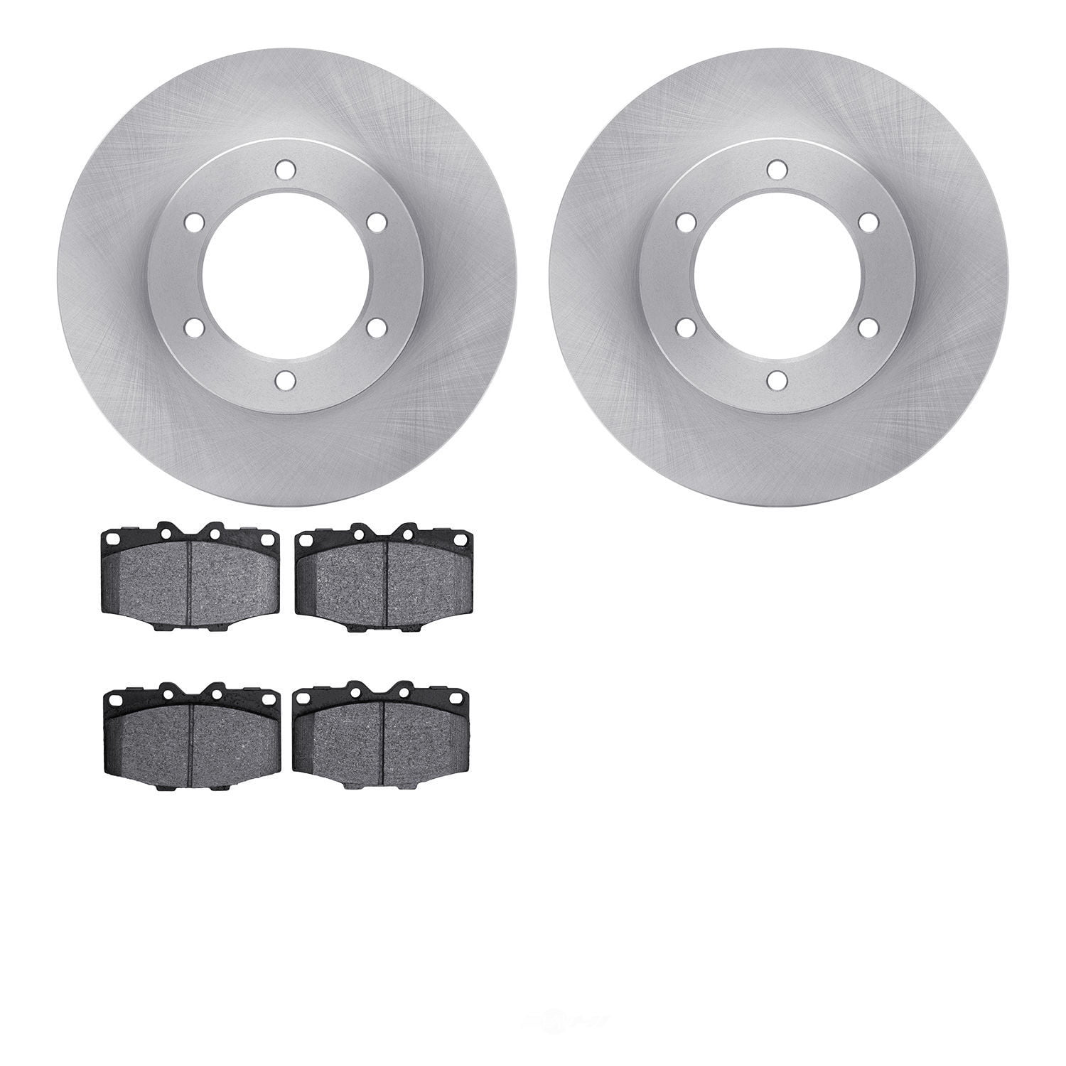 Dynamic Friction Company 6502-76539 DFC Brake Rotor with 5000 Advanced Brake Pads