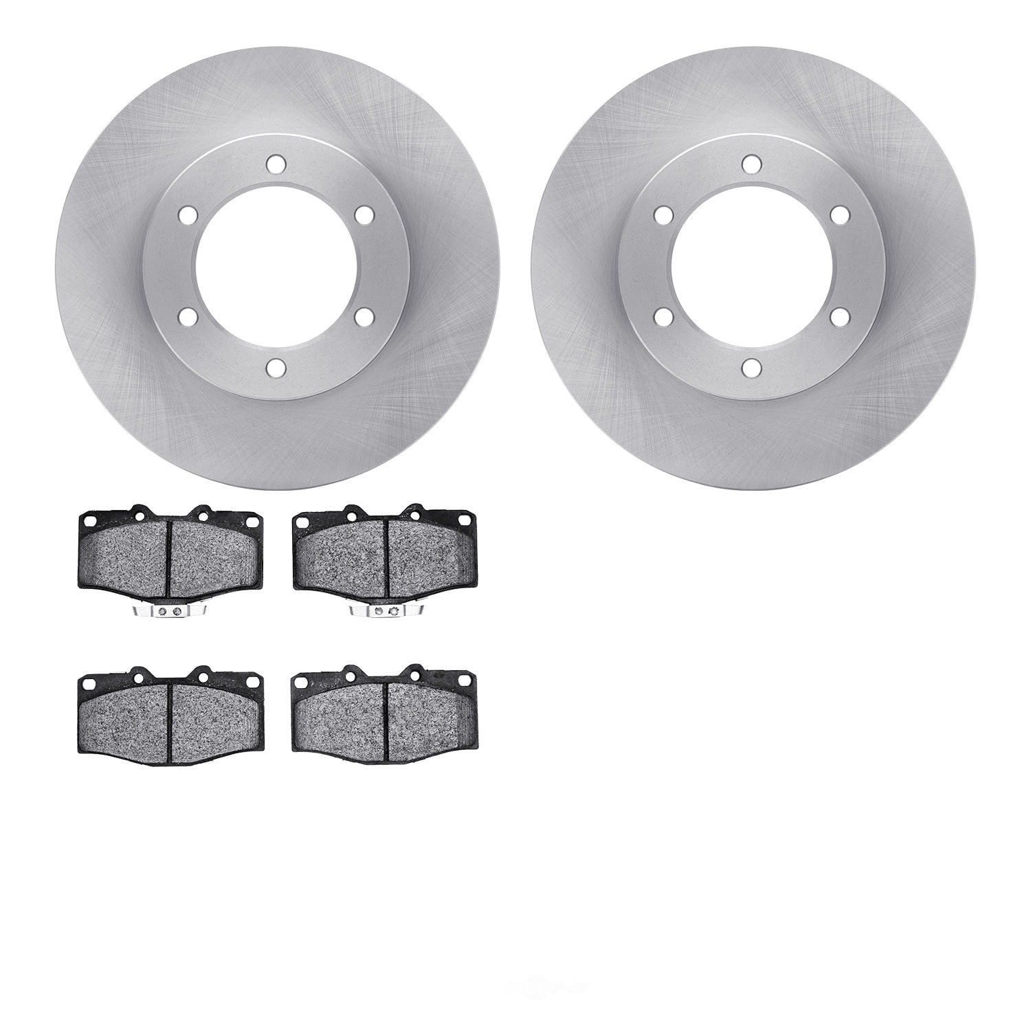 Dynamic Friction Company 6502-76540 DFC Brake Rotor with 5000 Advanced Brake Pads