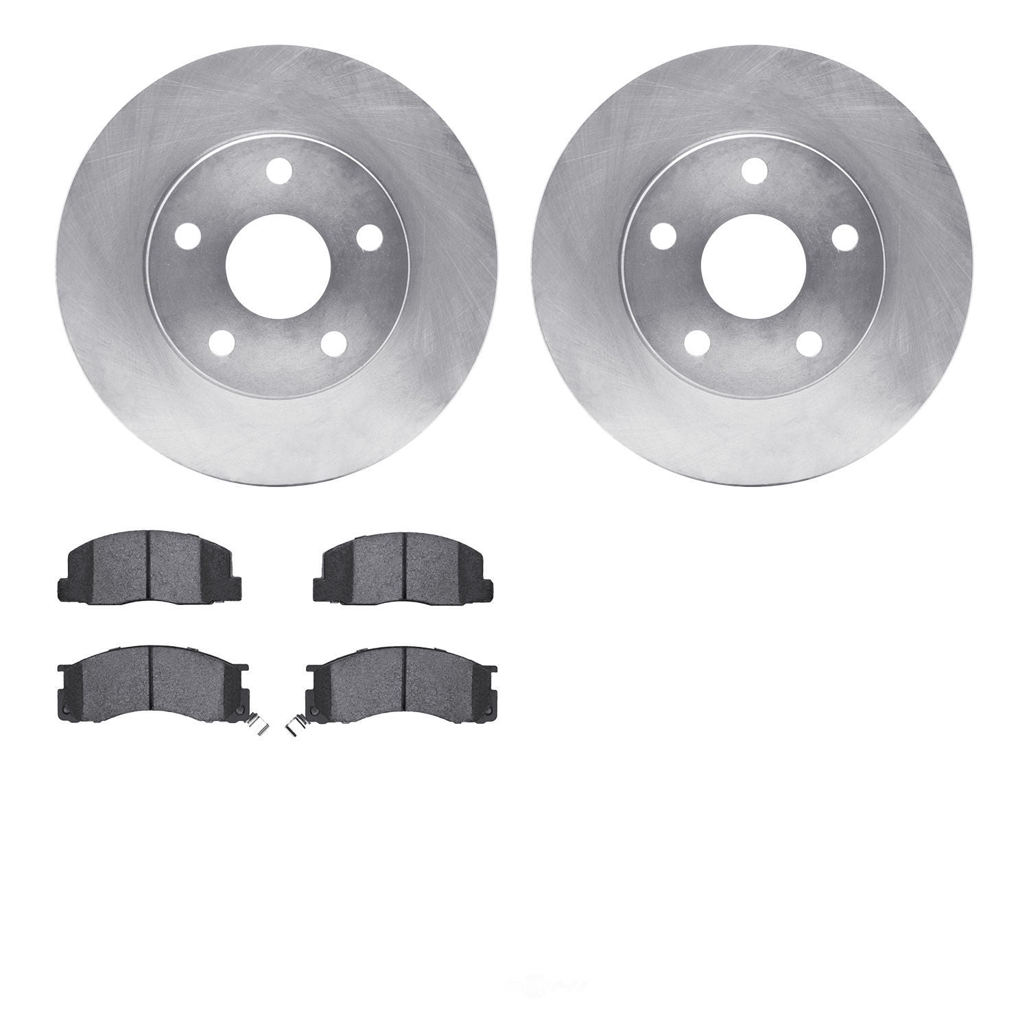 Dynamic Friction Company 6502-76569 DFC Brake Rotor with 5000 Advanced Brake Pads
