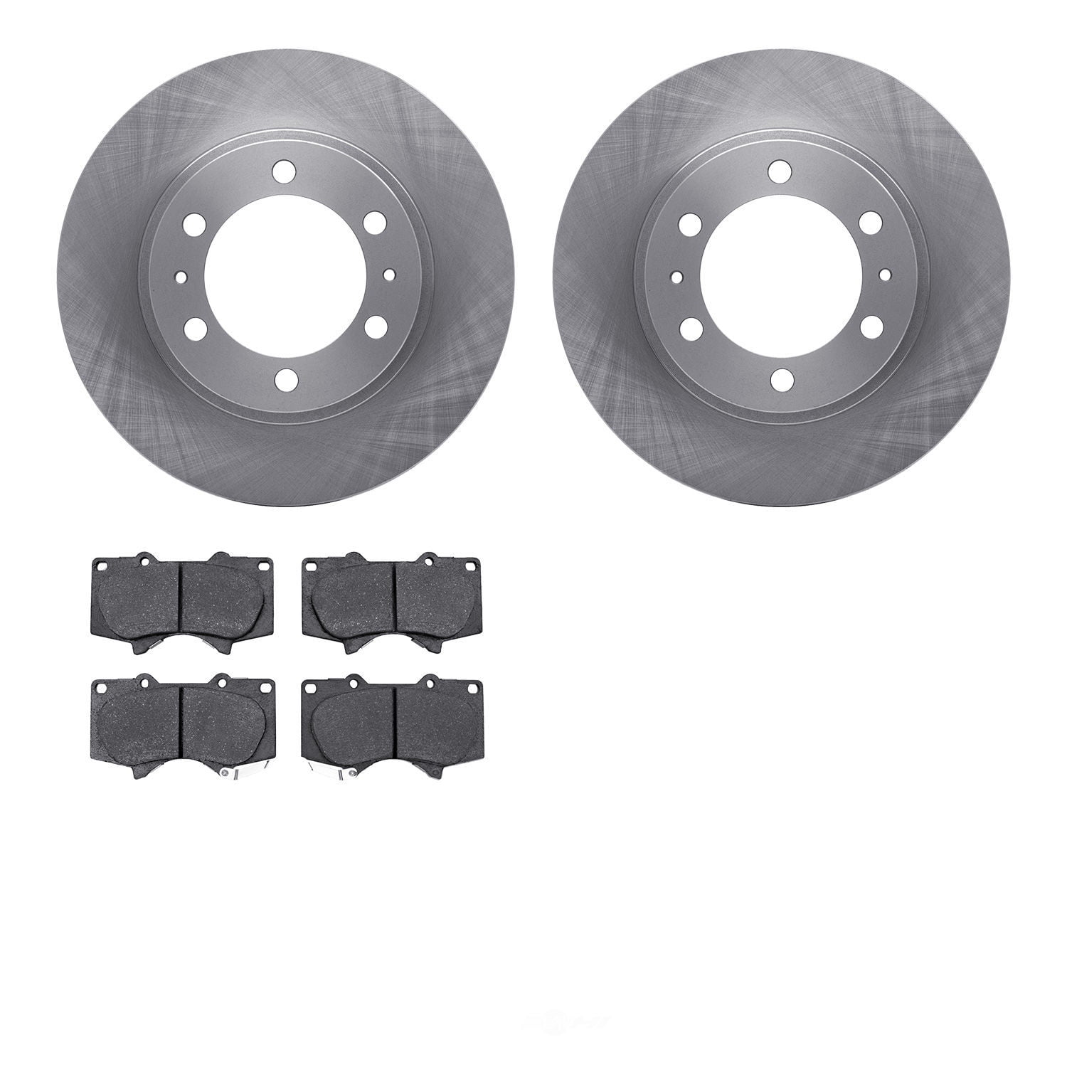 Dynamic Friction Company 6502-76626 DFC Brake Rotor with 5000 Advanced Brake Pads