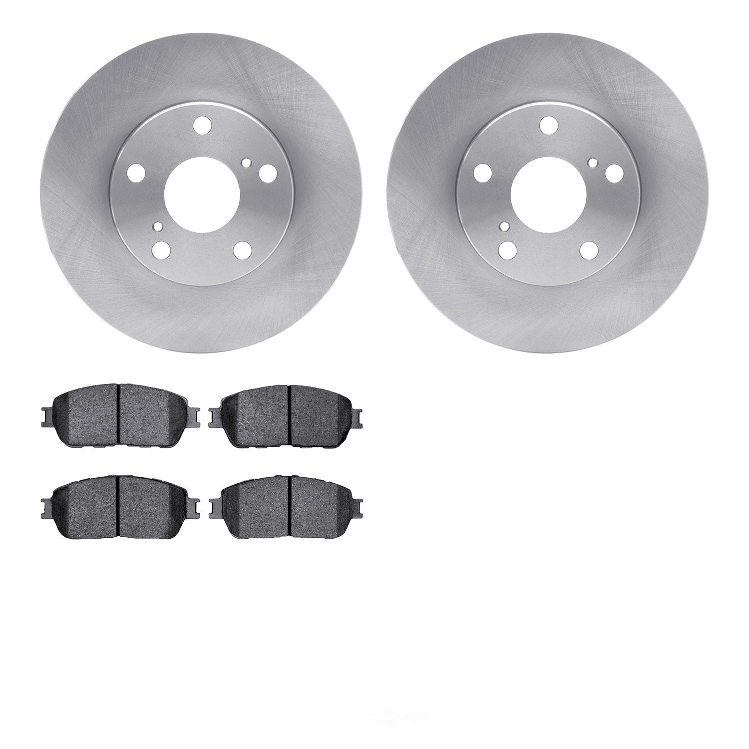 Dynamic Friction Company 6502-76641 DFC Brake Rotor with 5000 Advanced Brake Pads