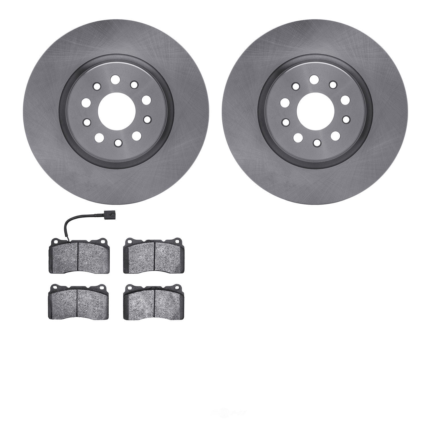 Dynamic Friction Company 6502-79021 DFC Brake Rotor with 5000 Advanced Brake Pads