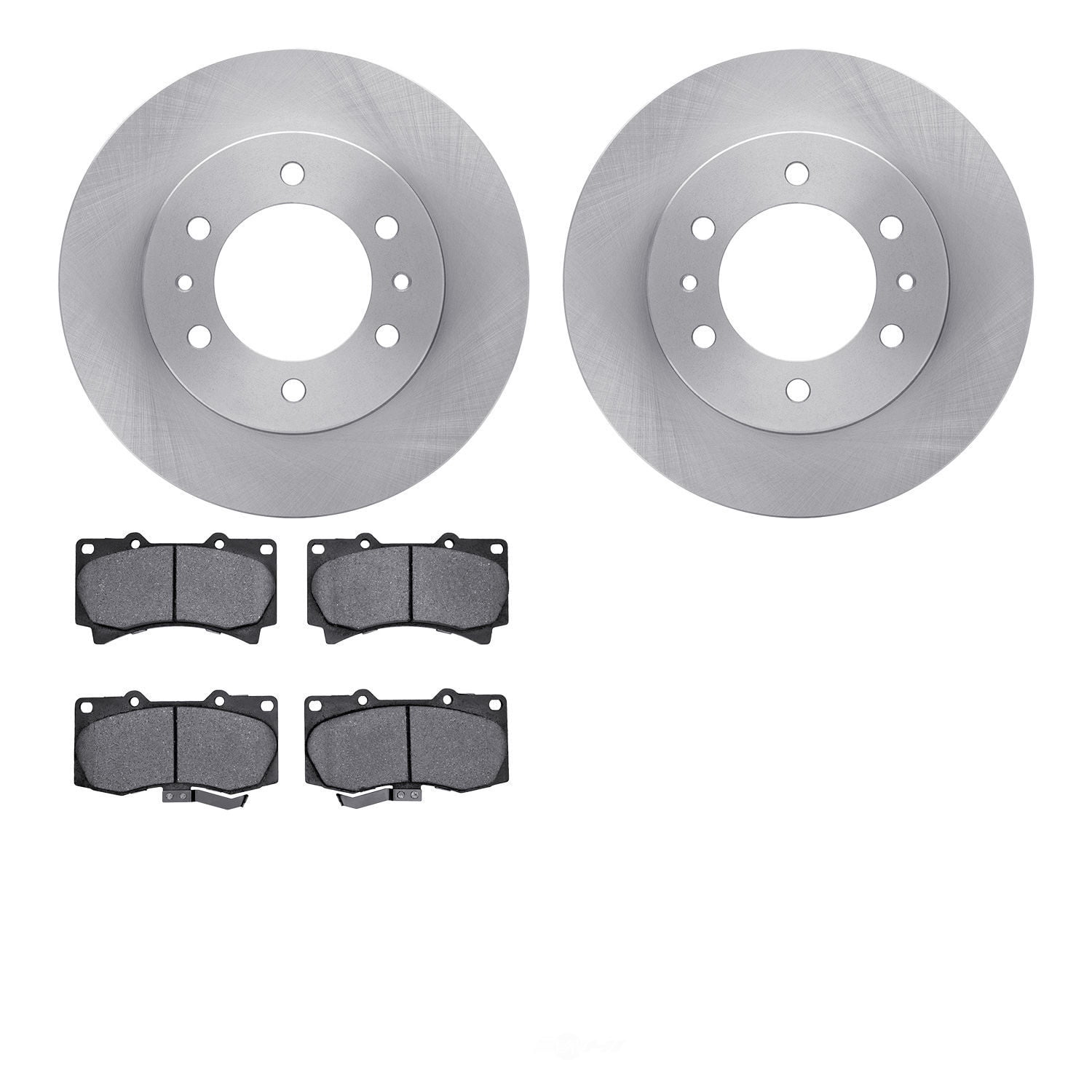 Dynamic Friction Company 6502-93003 DFC Brake Rotor with 5000 Advanced Brake Pads