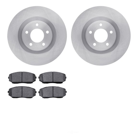 Dynamic Friction Company 6502-99188 DFC Brake Rotor with 5000 Advanced Brake Pads