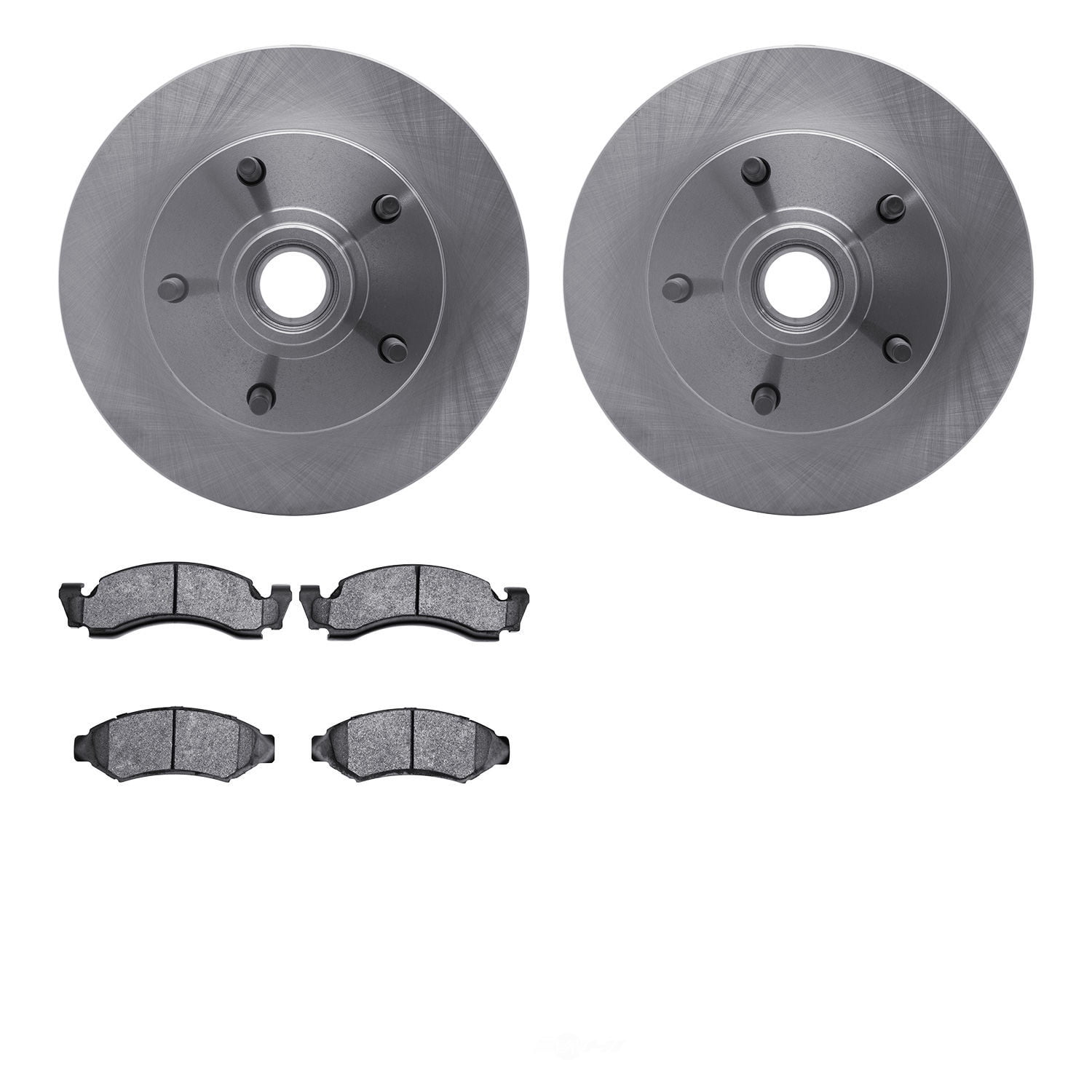 Dynamic Friction Company 6502-99228 DFC Brake Rotor with 5000 Advanced Brake Pads