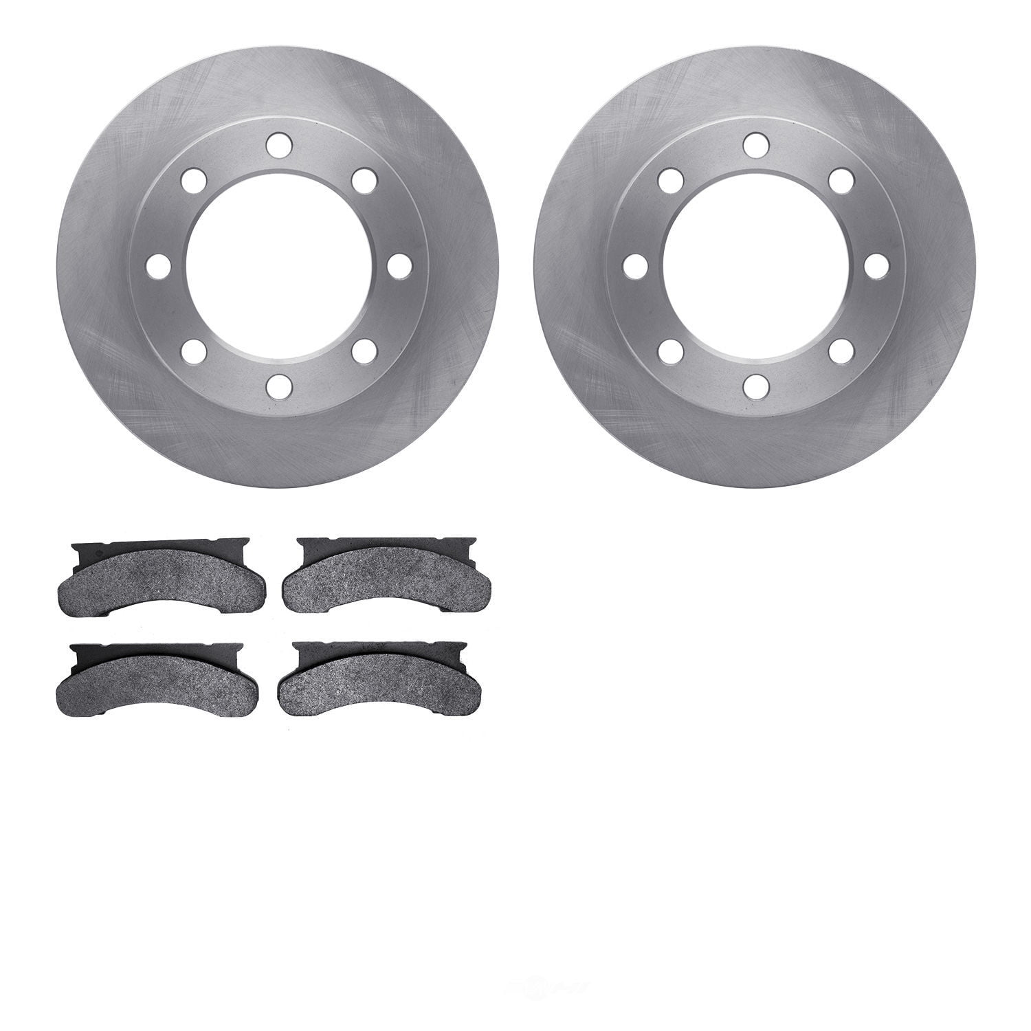 Dynamic Friction Company 6502-99245 DFC Brake Rotor with 5000 Advanced Brake Pads