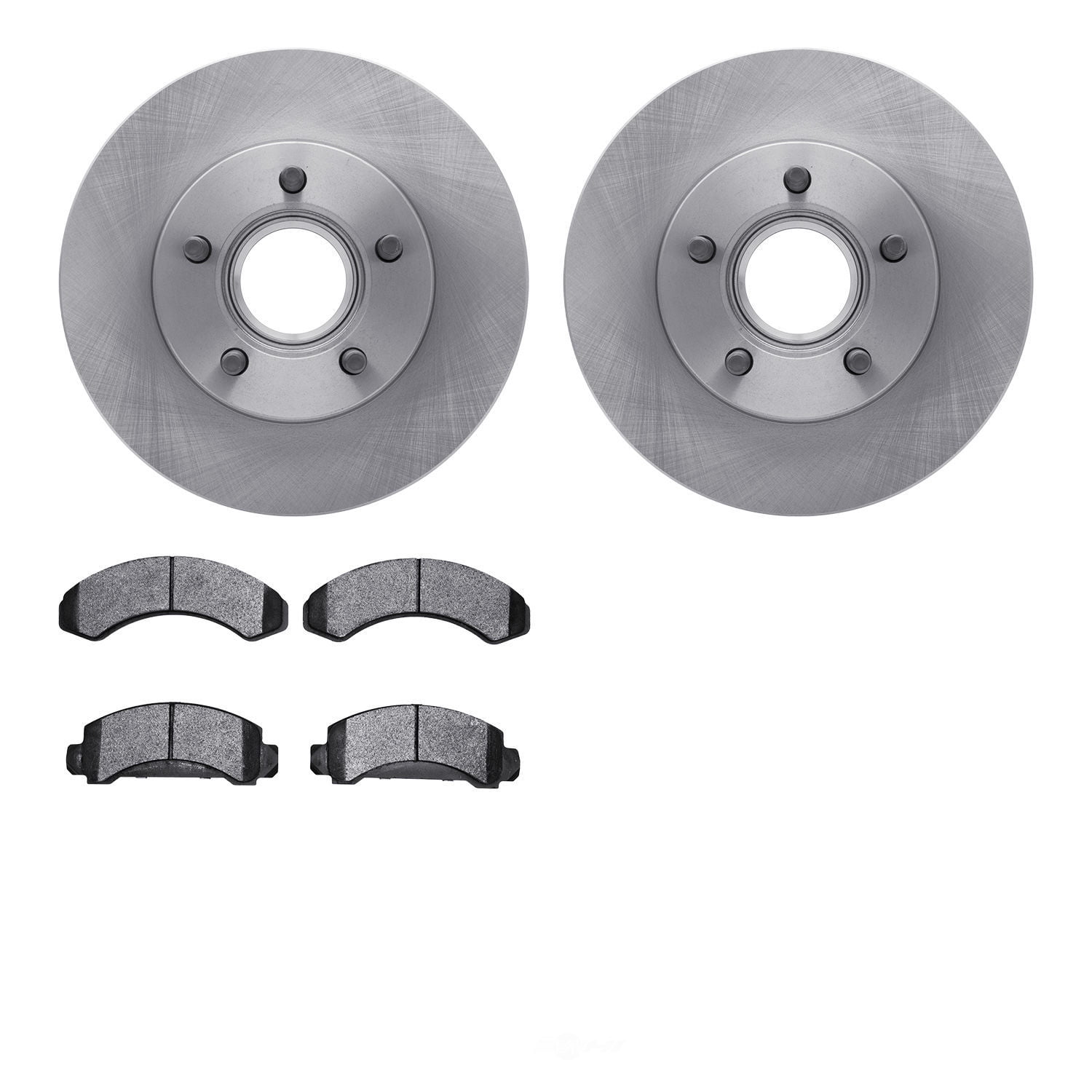 Dynamic Friction Company 6502-99269 DFC Brake Rotor with 5000 Advanced Brake Pads