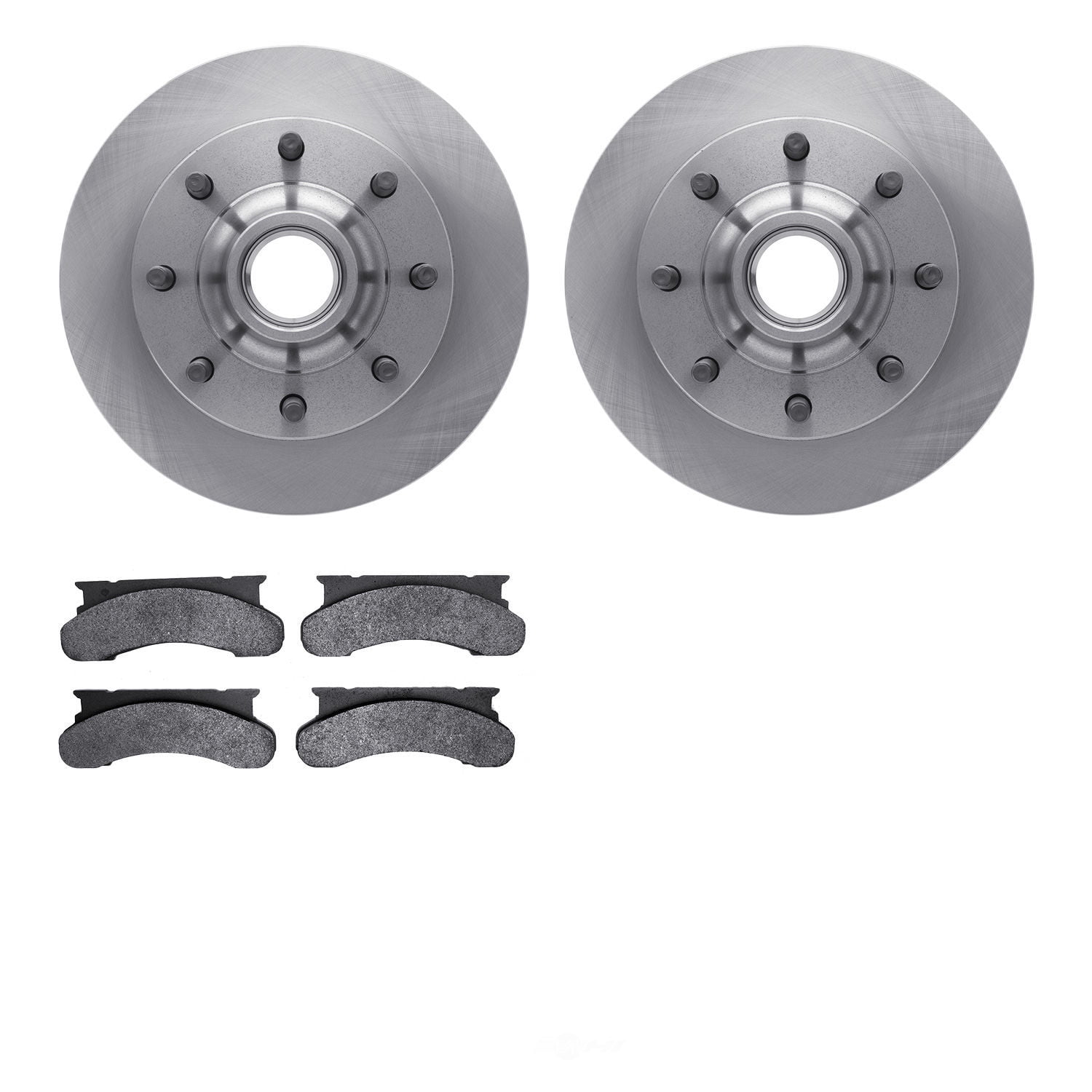 Dynamic Friction Company 6502-99284 DFC Brake Rotor with 5000 Advanced Brake Pads