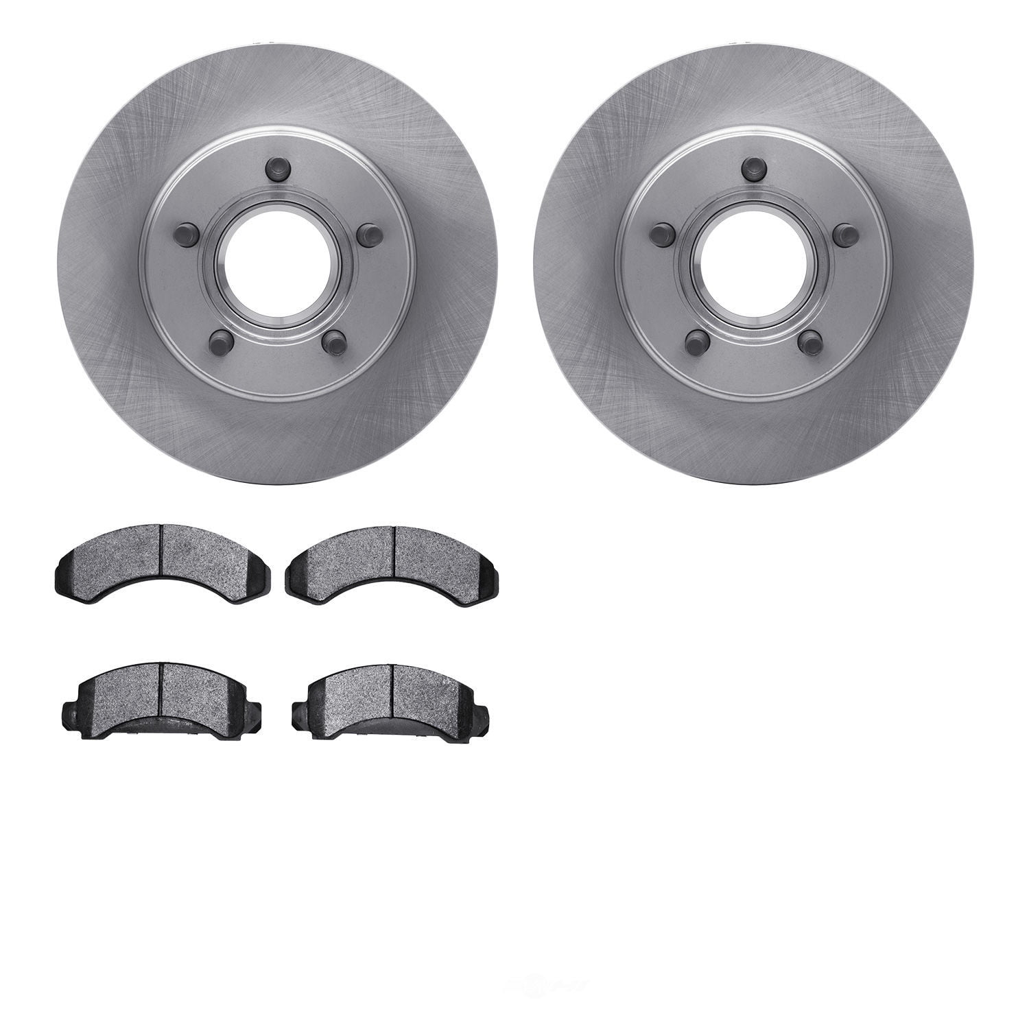 Dynamic Friction Company 6502-99297 DFC Brake Rotor with 5000 Advanced Brake Pads
