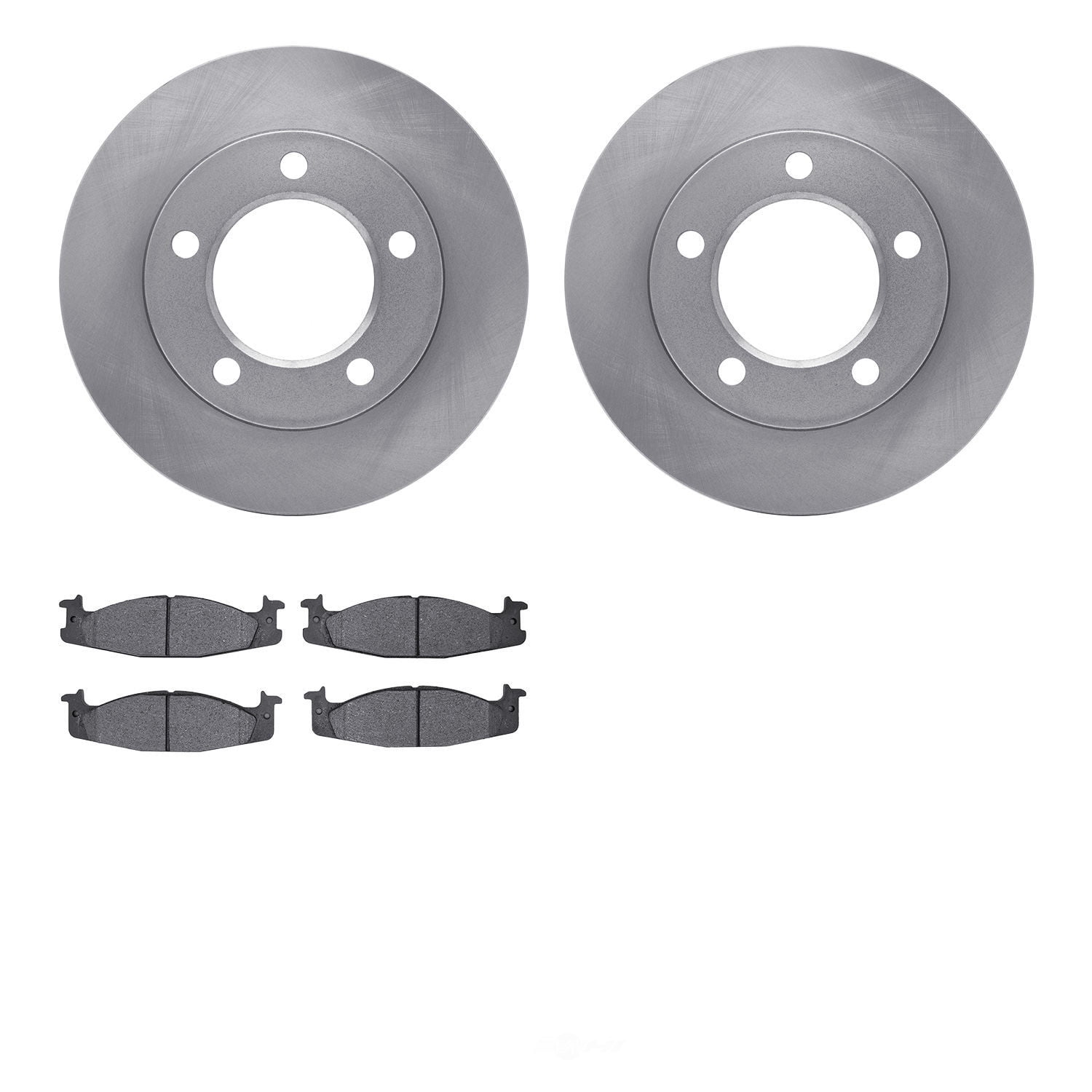 Dynamic Friction Company 6502-99315 DFC Brake Rotor with 5000 Advanced Brake Pads