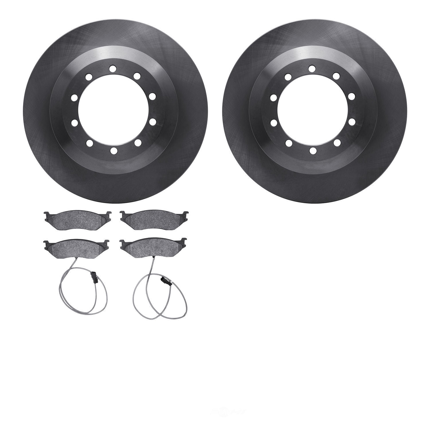 Dynamic Friction Company 6502-99416 DFC Brake Rotor with 5000 Advanced Brake Pads