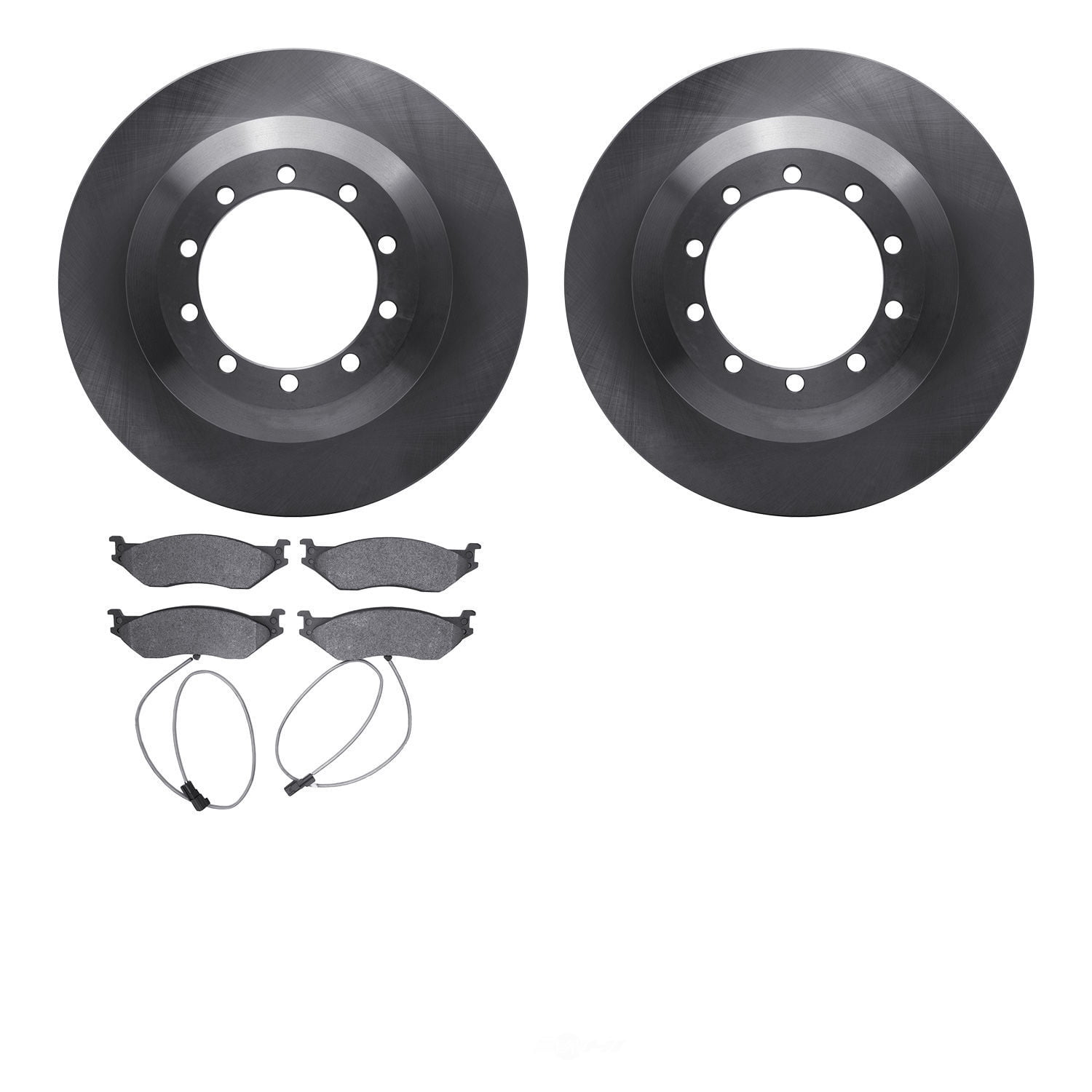 Dynamic Friction Company 6502-99417 DFC Brake Rotor with 5000 Advanced Brake Pads
