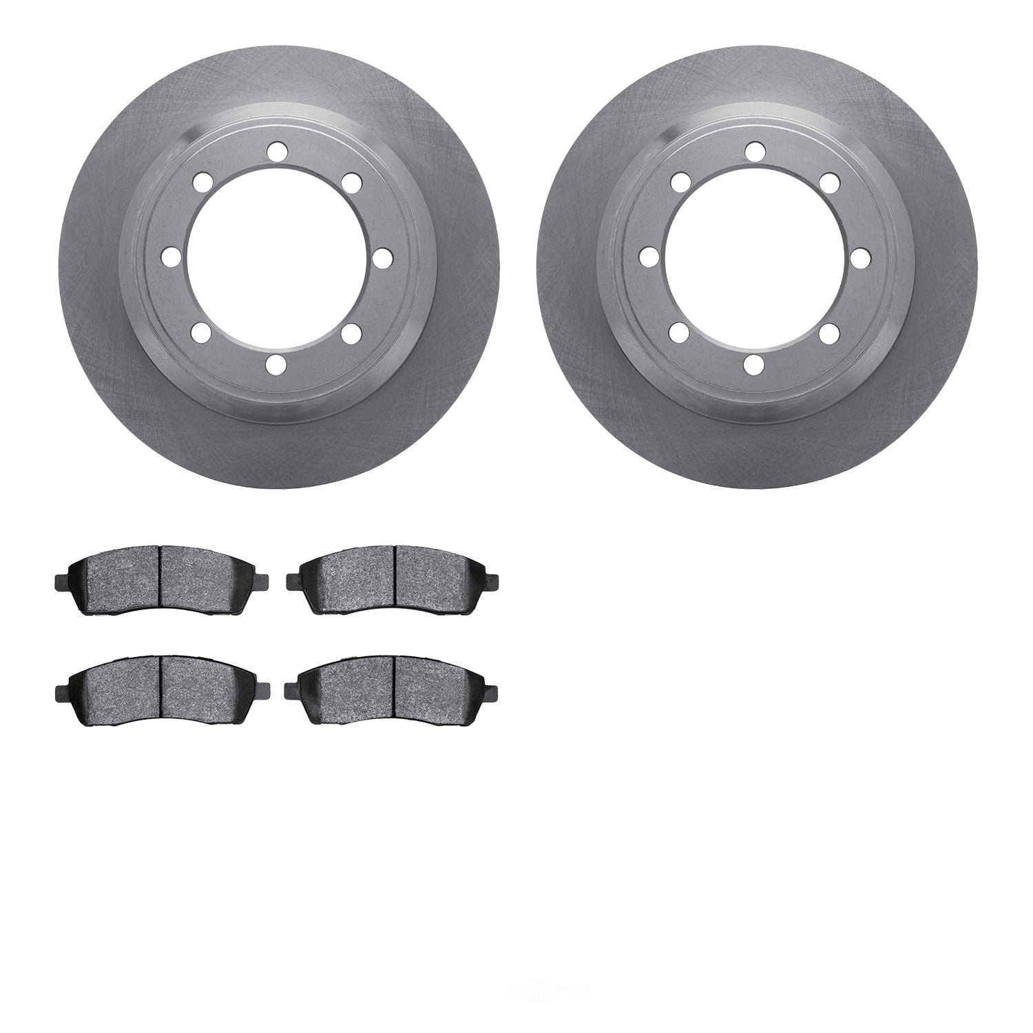Dynamic Friction Company 6502-99426 DFC Brake Rotor with 5000 Advanced Brake Pads