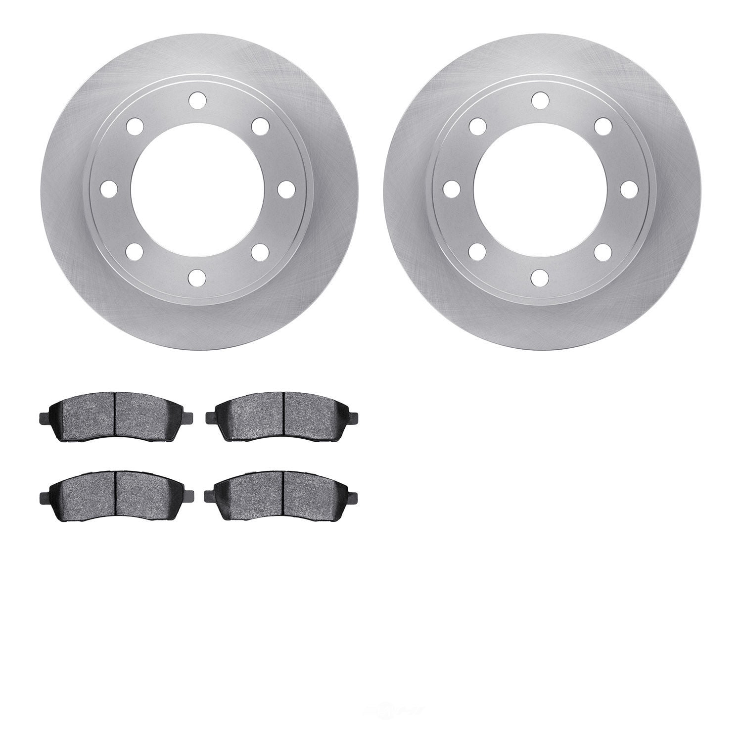 Dynamic Friction Company 6502-99429 DFC Brake Rotor with 5000 Advanced Brake Pads