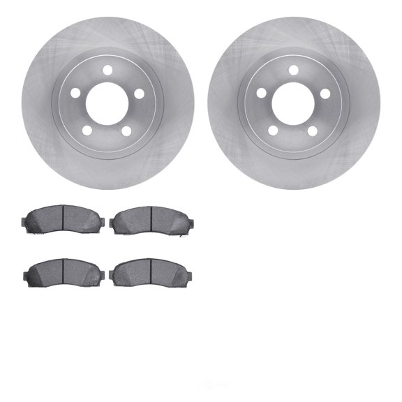 Dynamic Friction Company 6502-99463 DFC Brake Rotor with 5000 Advanced Brake Pads