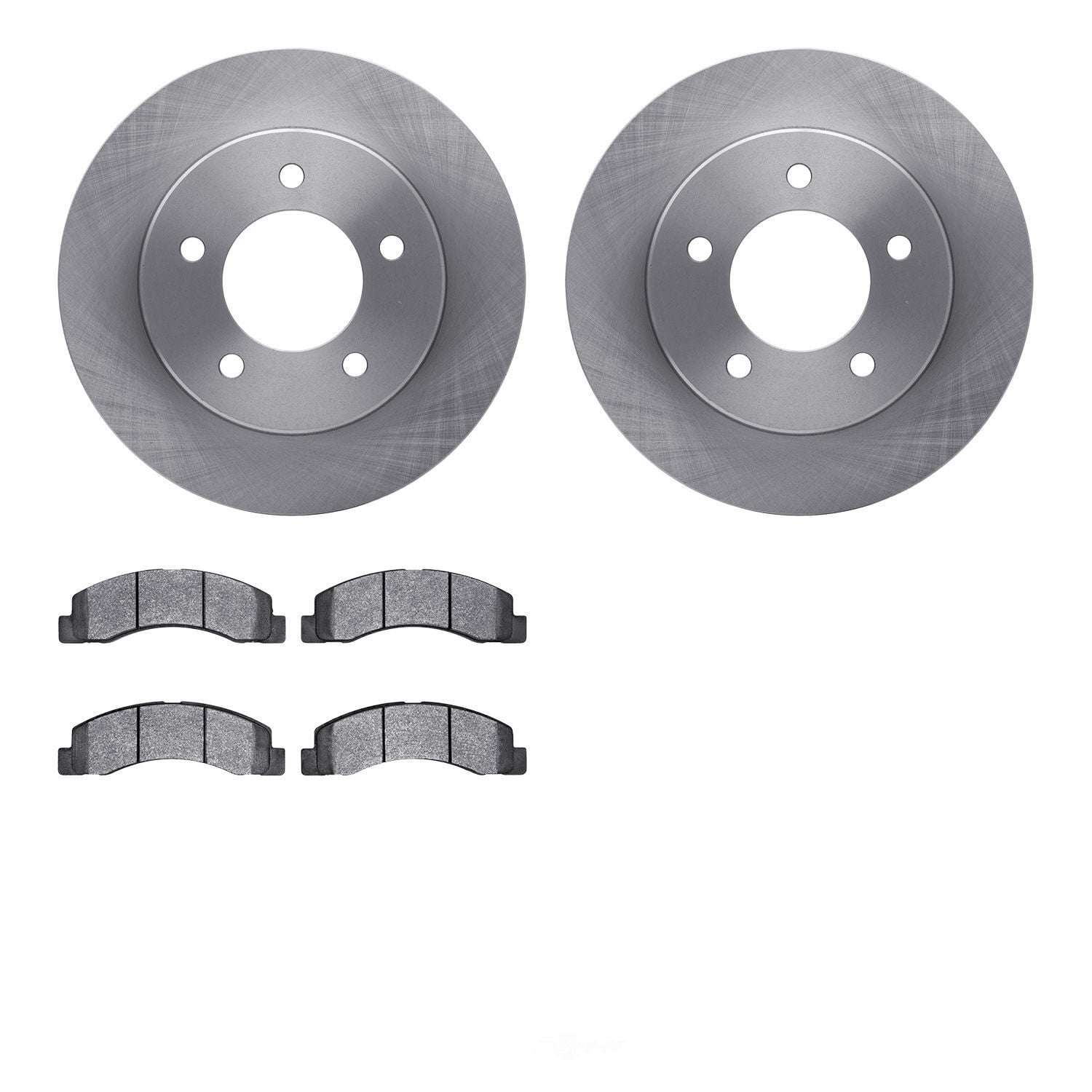 Dynamic Friction Company 6502-99477 DFC Brake Rotor with 5000 Advanced Brake Pads