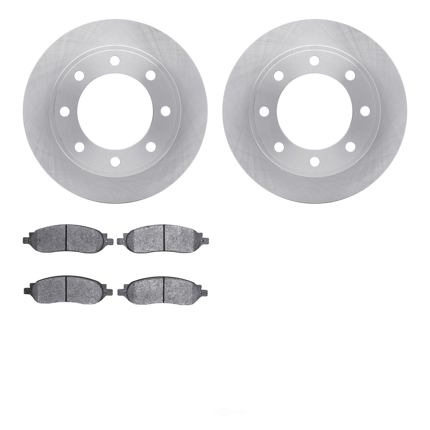 Dynamic Friction Company 6502-99583 DFC Brake Rotor with 5000 Advanced Brake Pads