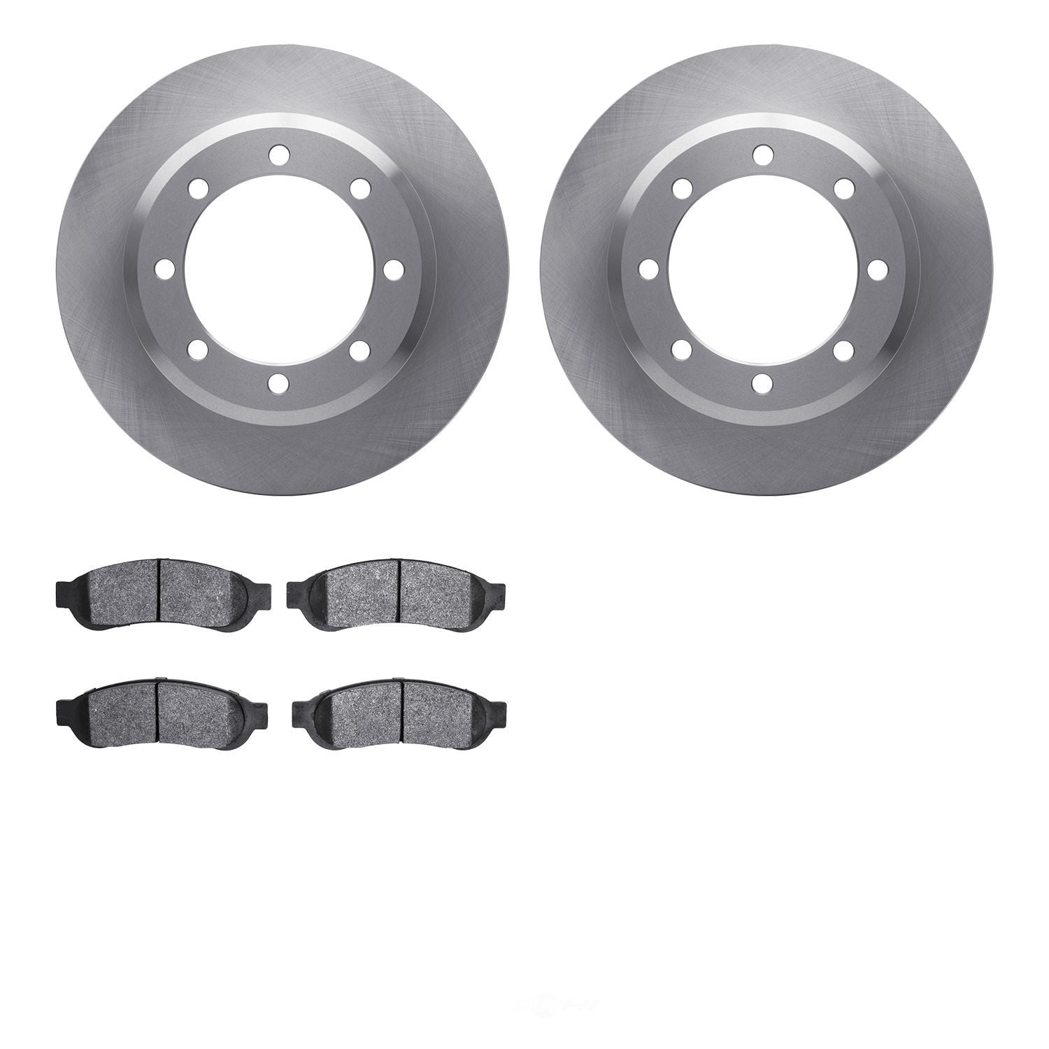 Dynamic Friction Company 6502-99591 DFC Brake Rotor with 5000 Advanced Brake Pads