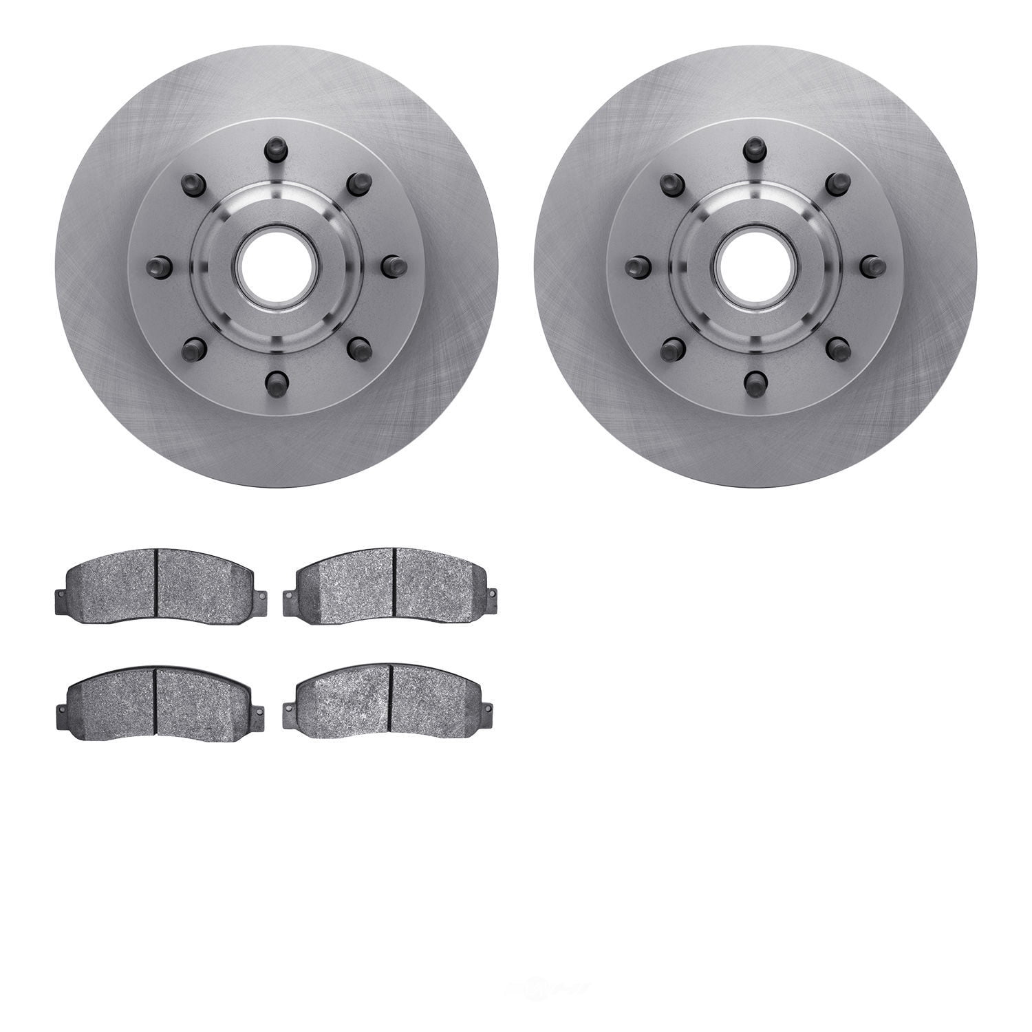 Dynamic Friction Company 6502-99597 DFC Brake Rotor with 5000 Advanced Brake Pads