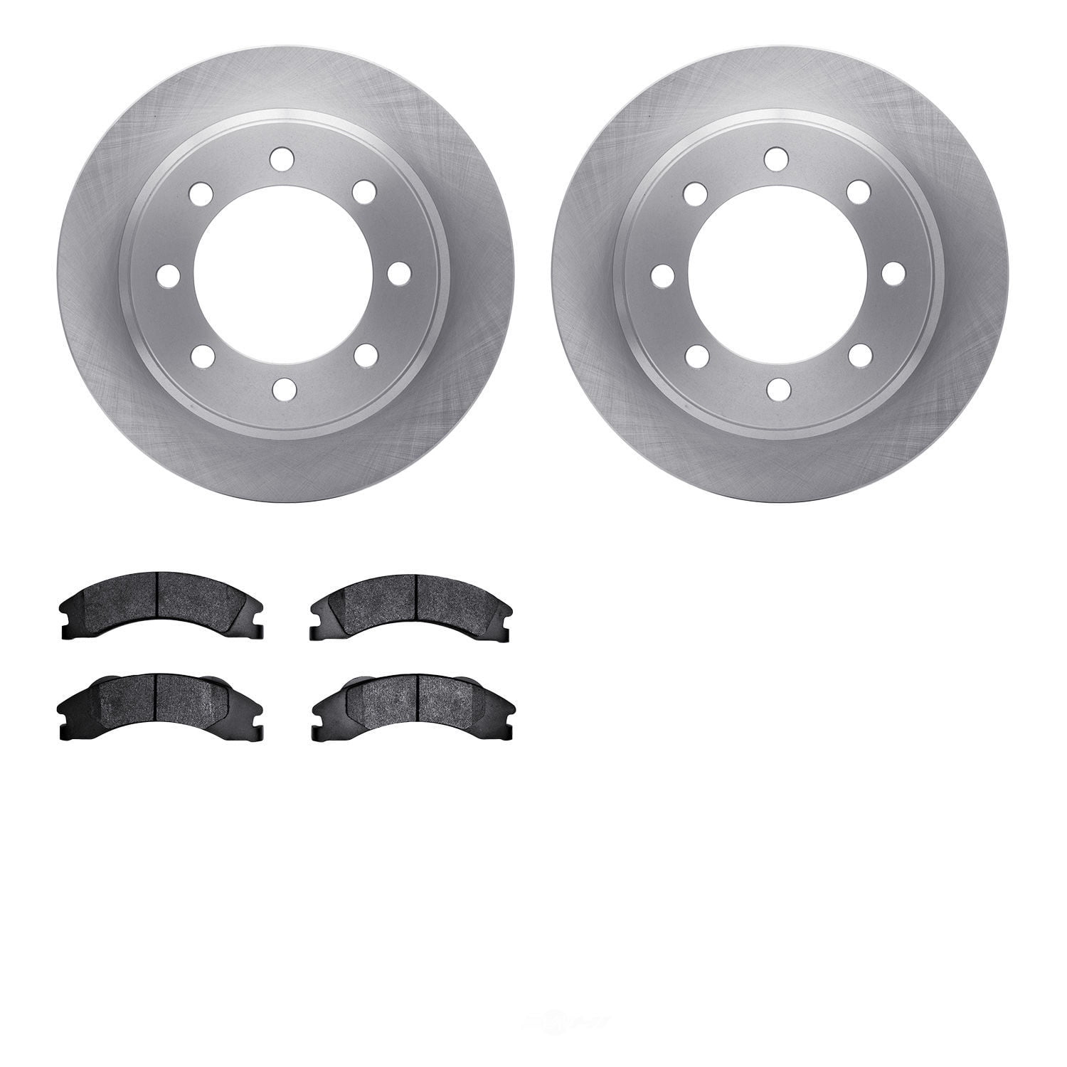 Dynamic Friction Company 6502-99633 DFC Brake Rotor with 5000 Advanced Brake Pads