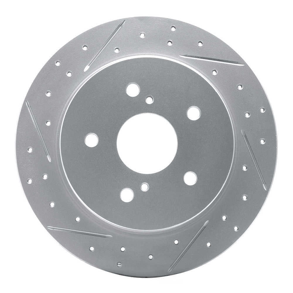 Dynamic Friction Company 830-01005L DFC Geoperformance Rotor - Drilled and Slotted