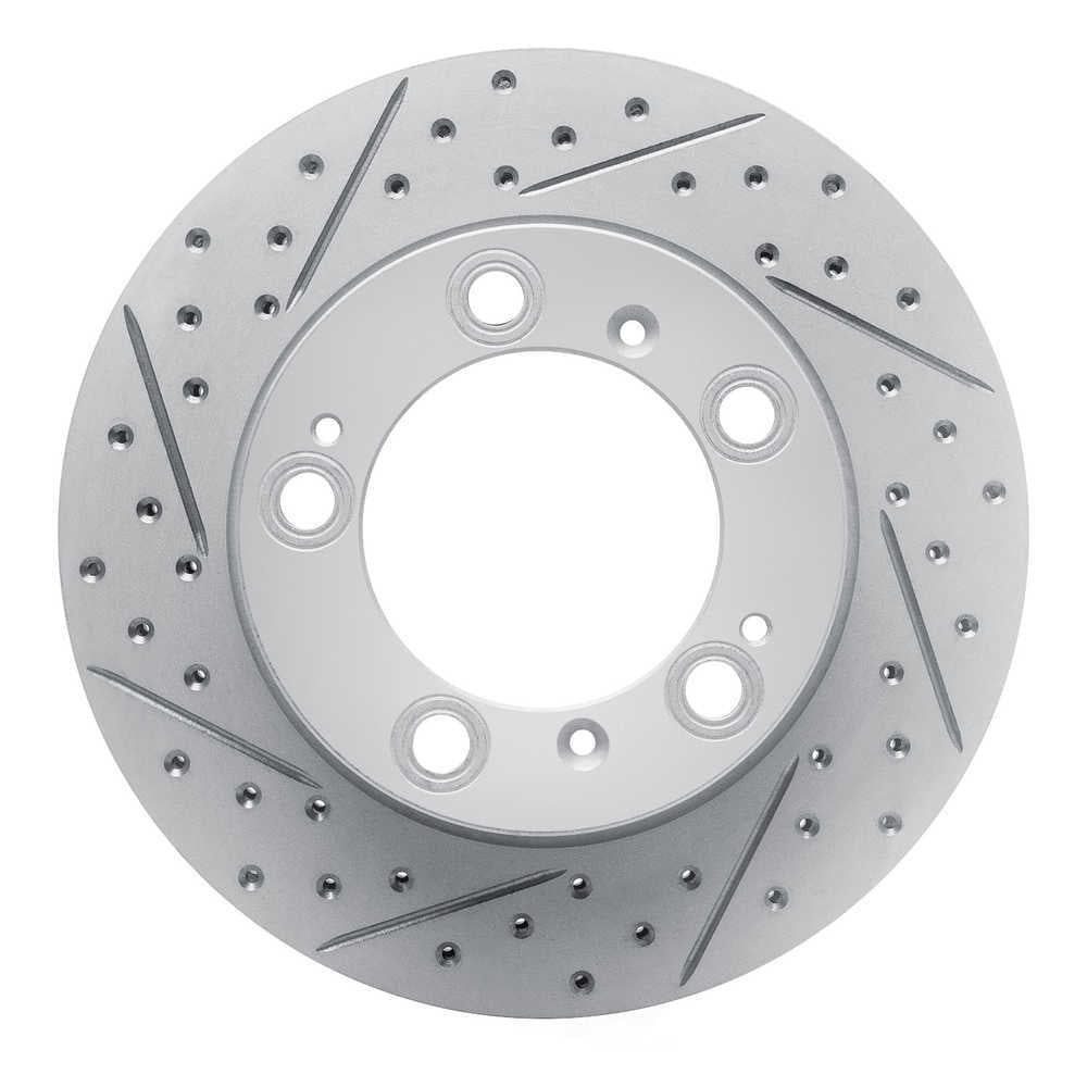 Dynamic Friction Company 830-02029R DFC Geoperformance Rotor - Drilled and Slotted