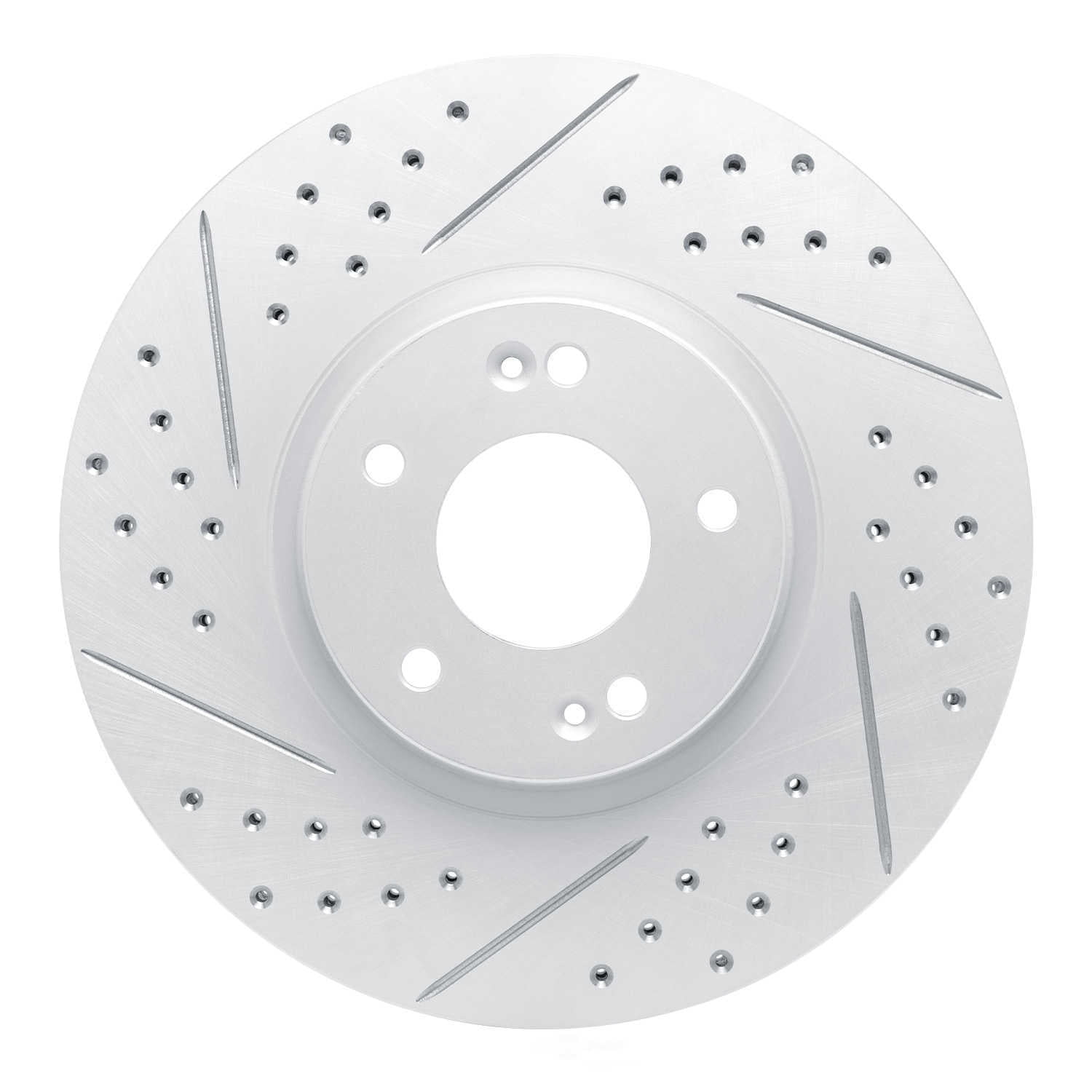 Dynamic Friction Company 830-03047L DFC Geoperformance Rotor - Drilled and Slotted