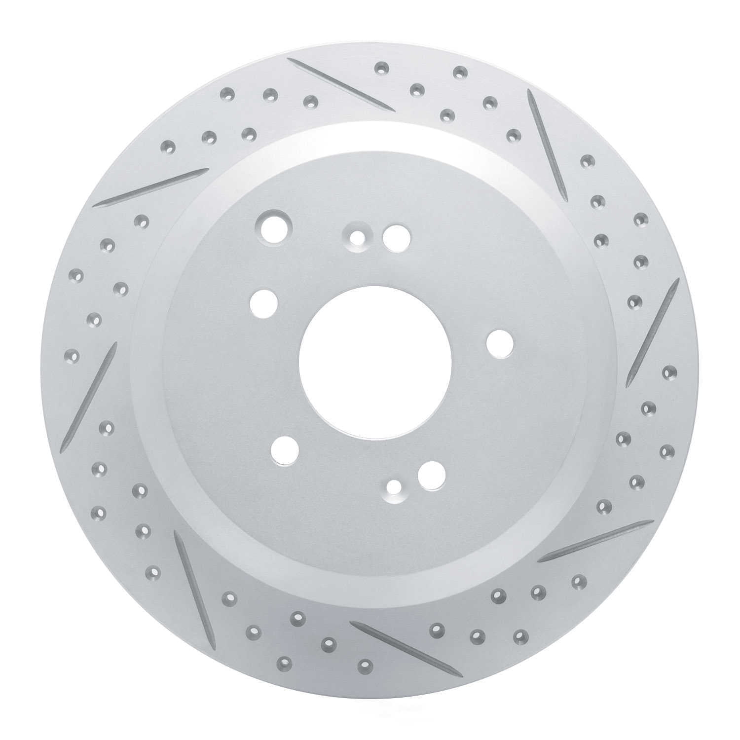 Dynamic Friction Company 830-03048R DFC Geoperformance Rotor - Drilled and Slotted