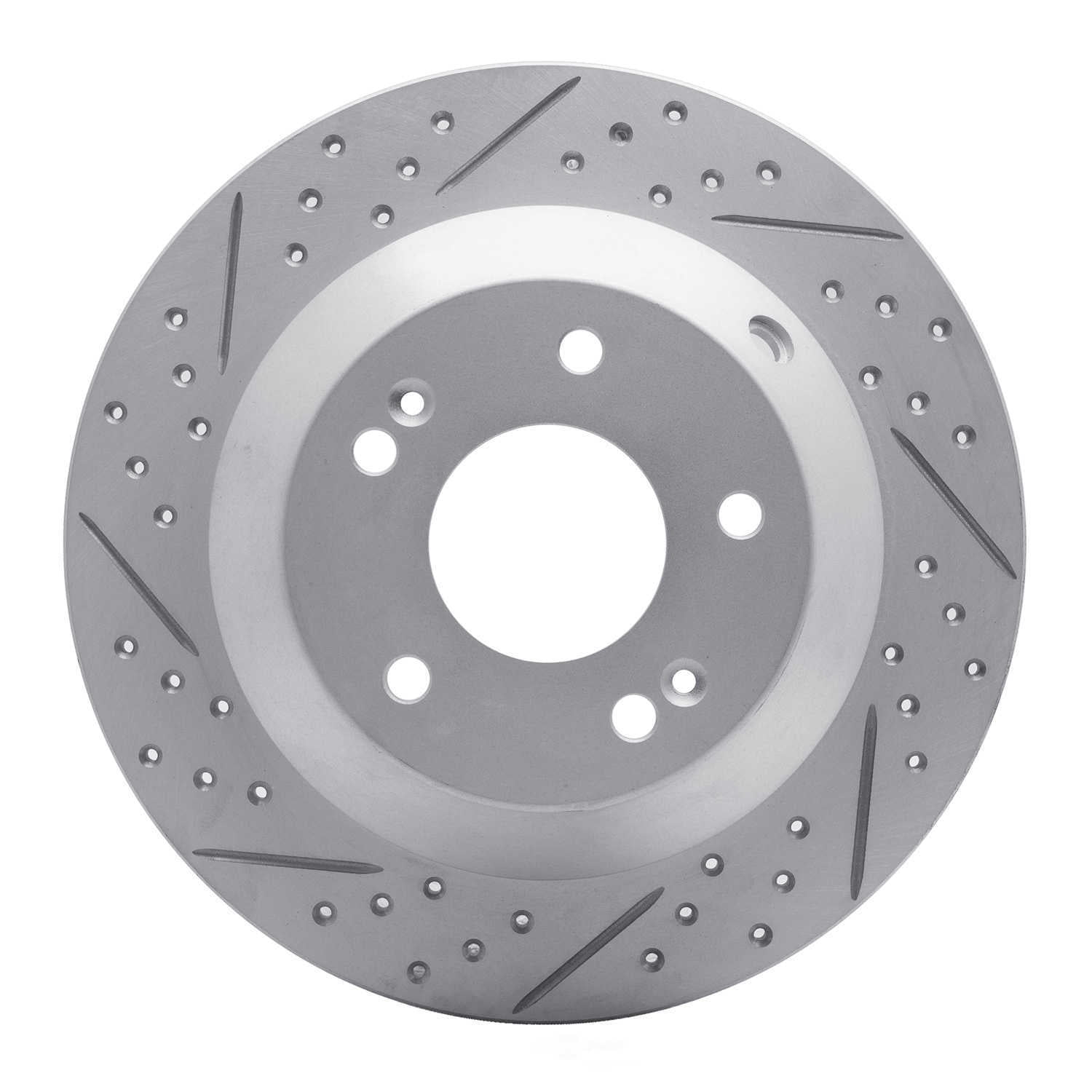 Dynamic Friction Company 830-03050L DFC Geoperformance Rotor - Drilled and Slotted