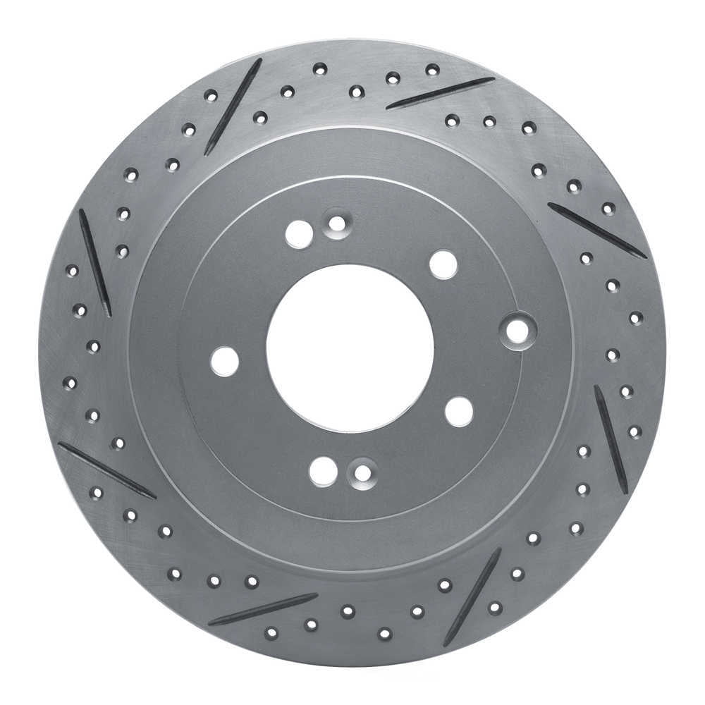 Dynamic Friction Company 830-03052L DFC Geoperformance Rotor - Drilled and Slotted