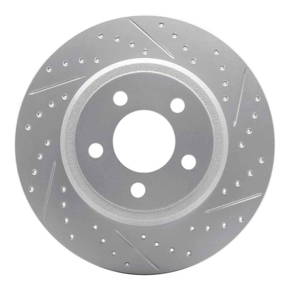 Dynamic Friction Company 830-03052R DFC Geoperformance Rotor - Drilled and Slotted